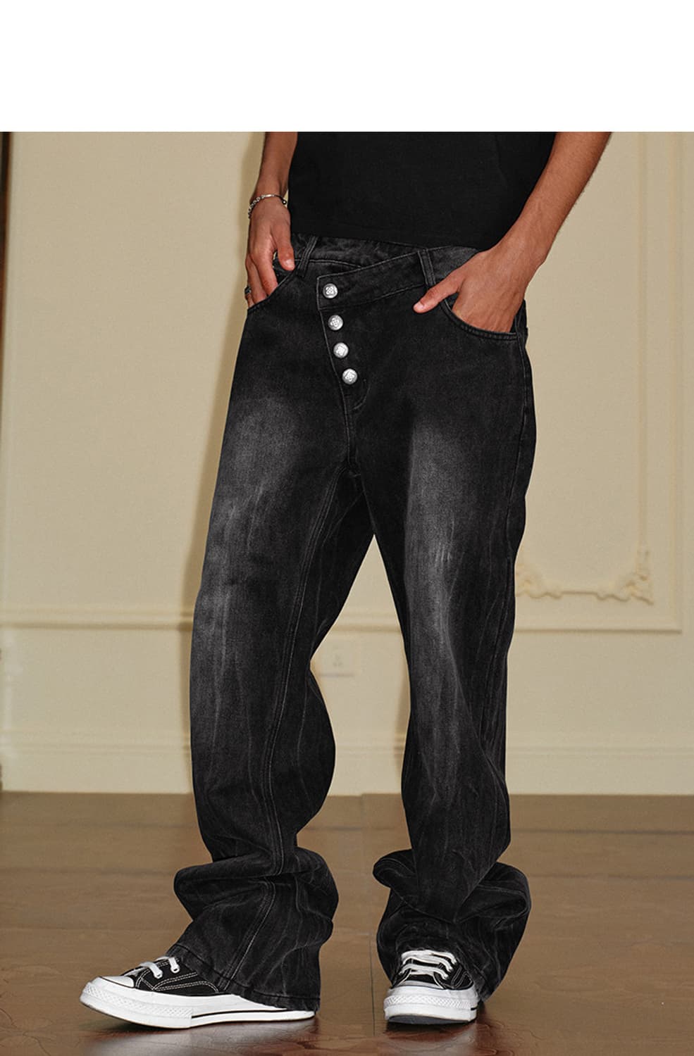 Yad crew 스트레이트 레그 팬츠 (5size) 상품이미지2