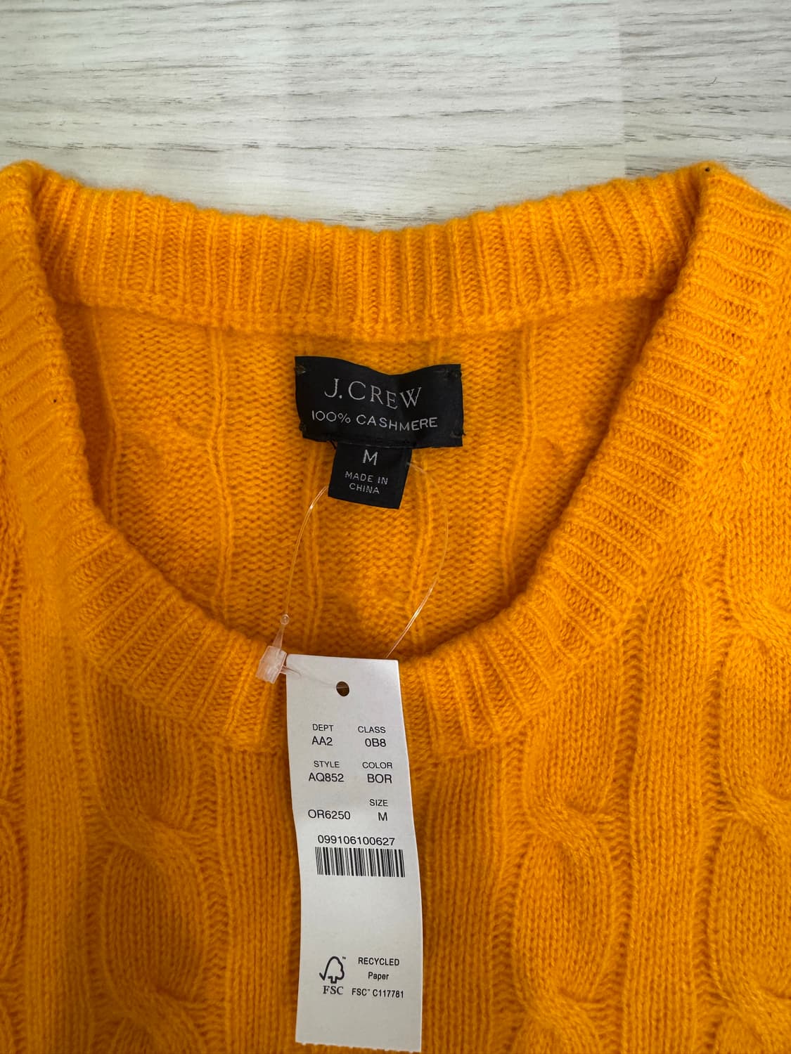 캐시미어 100%케이브니트 상품이미지3