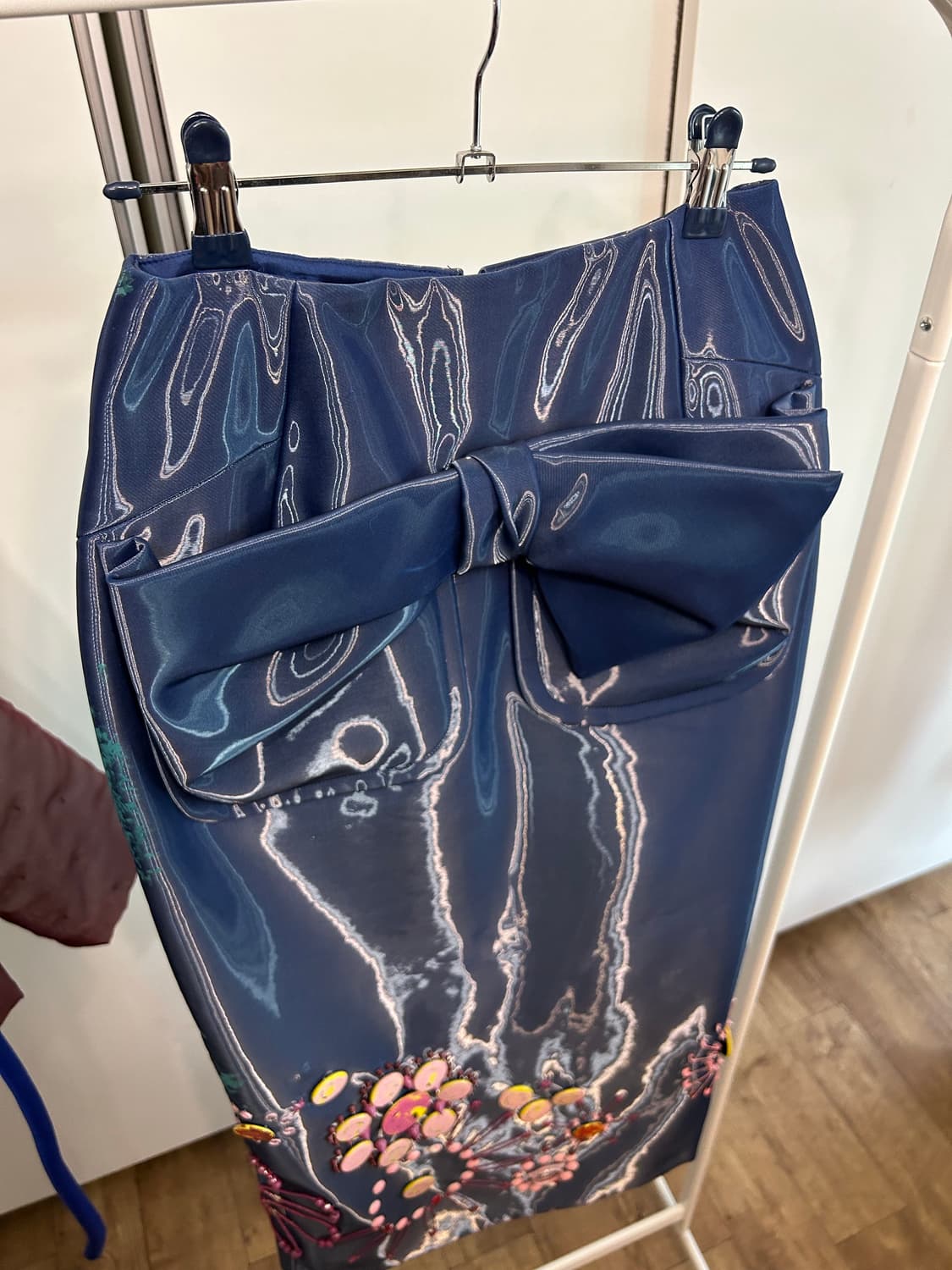 마르지엘라 컬렉션 소장용 실크 페인팅 스커트 상품이미지3