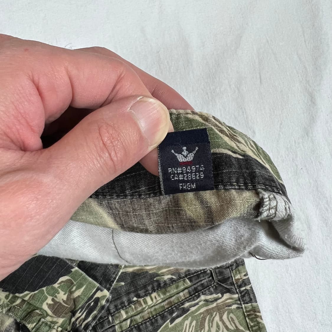 90s 스투시 stussy 타이거카모 팬츠 바지 상품이미지10