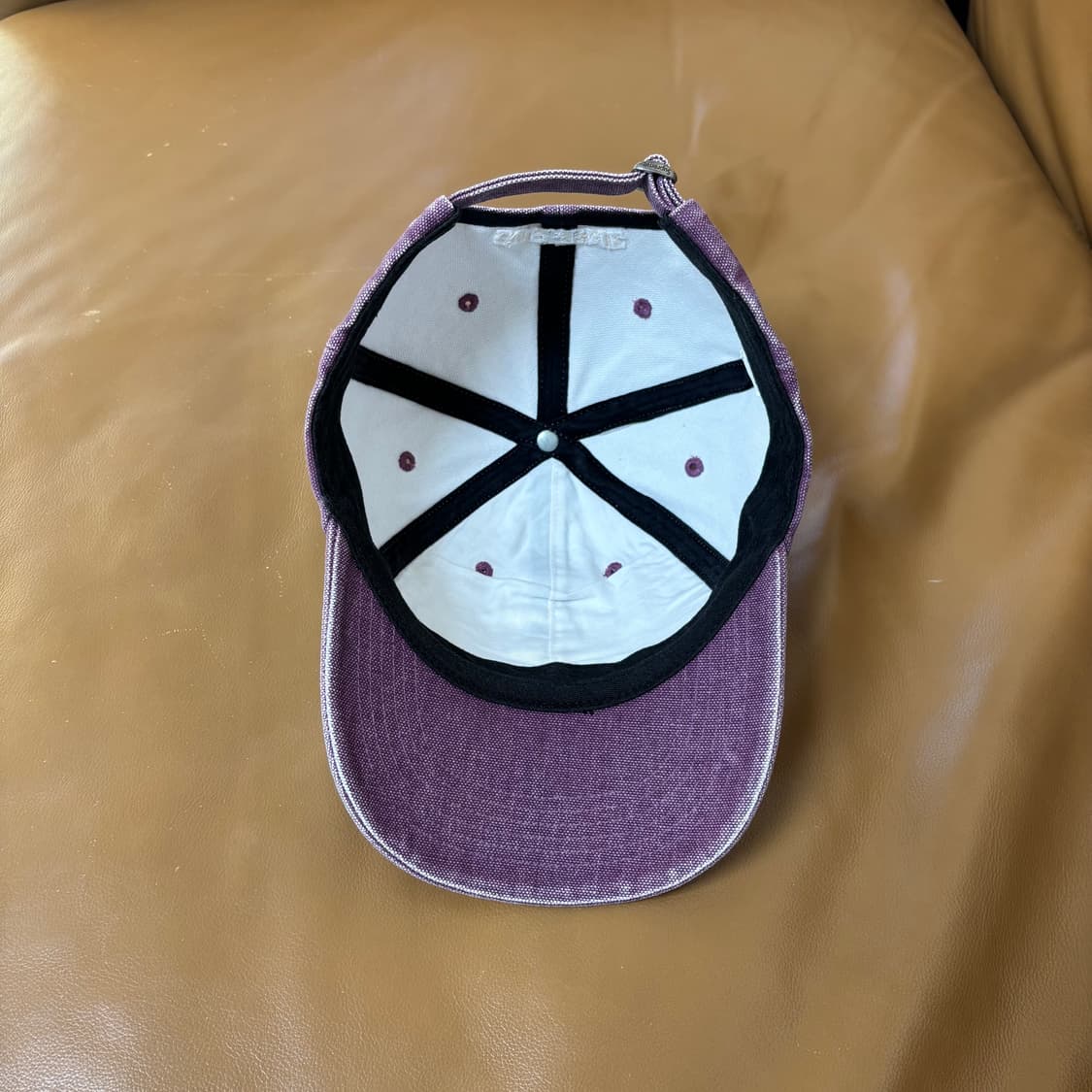 슈프림 S로고 6패널 볼캡 모자 피그먼트 퍼플 상품이미지6