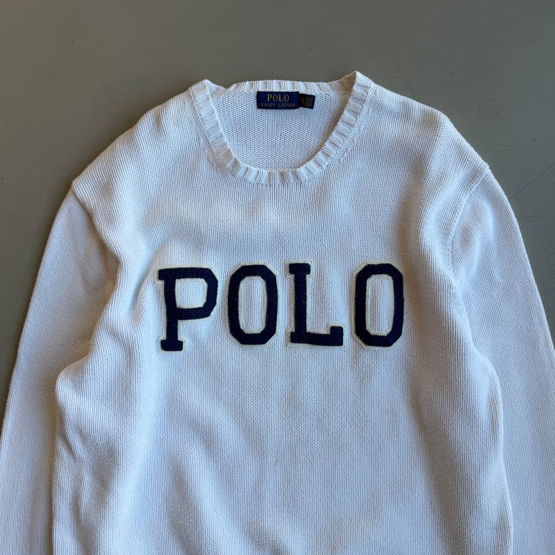 폴로 랄프로렌 코튼 니트 스웨터 상품이미지4