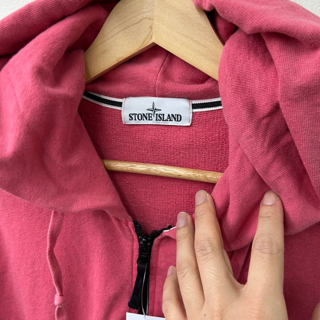 16169 - 스톤아일랜드 와펜 후드 집업 상품이미지3