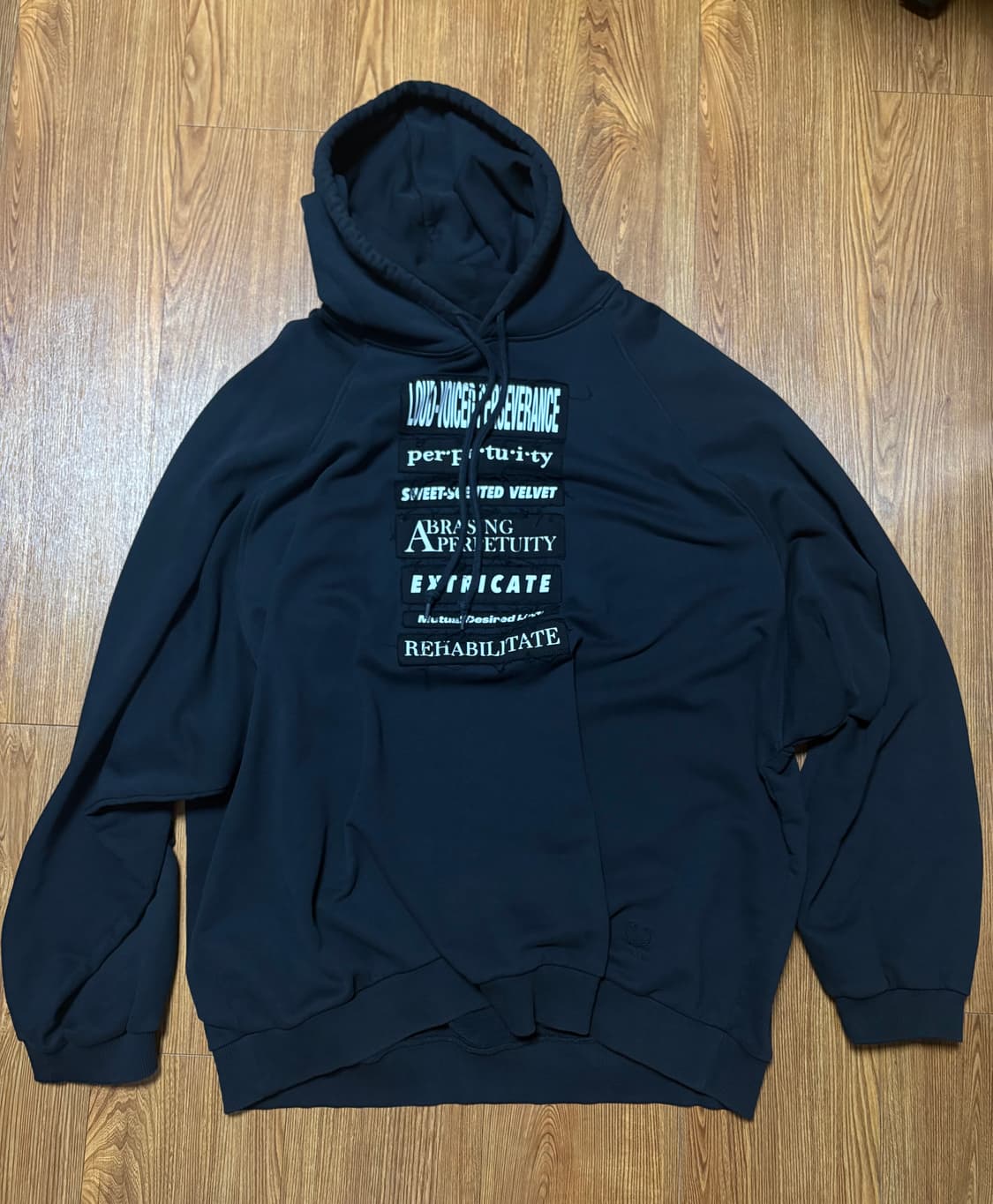 라프시몬스 프레드페리 후드 상품이미지5