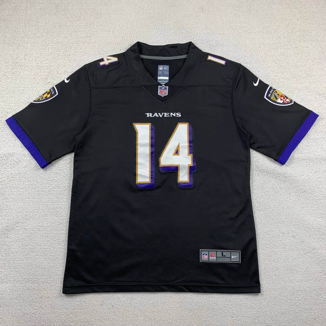 나이키 NFL 볼티모어 레이븐스 해밀턴 마킹 풋볼 져지 상품이미지1