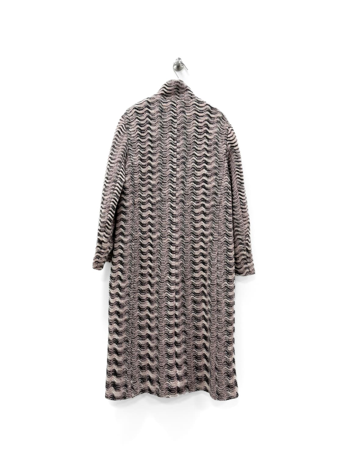 미쏘니 웨이브 니트 롱코트 상품이미지3