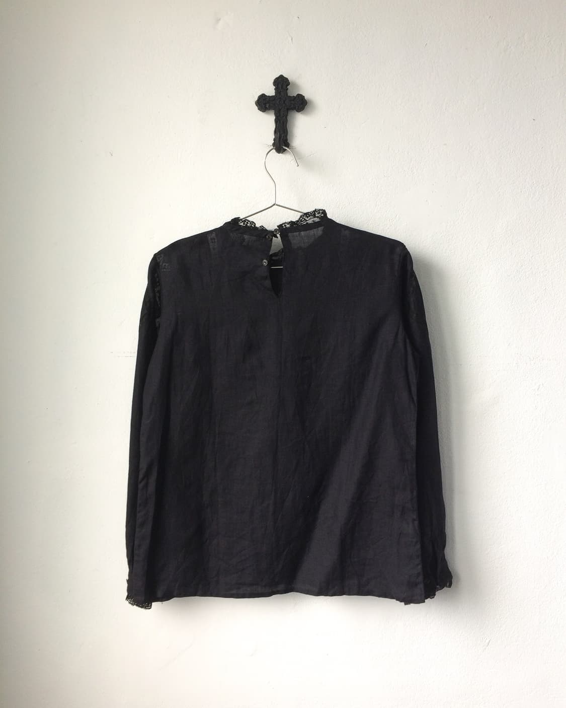 Pattern point blouse 상품이미지4