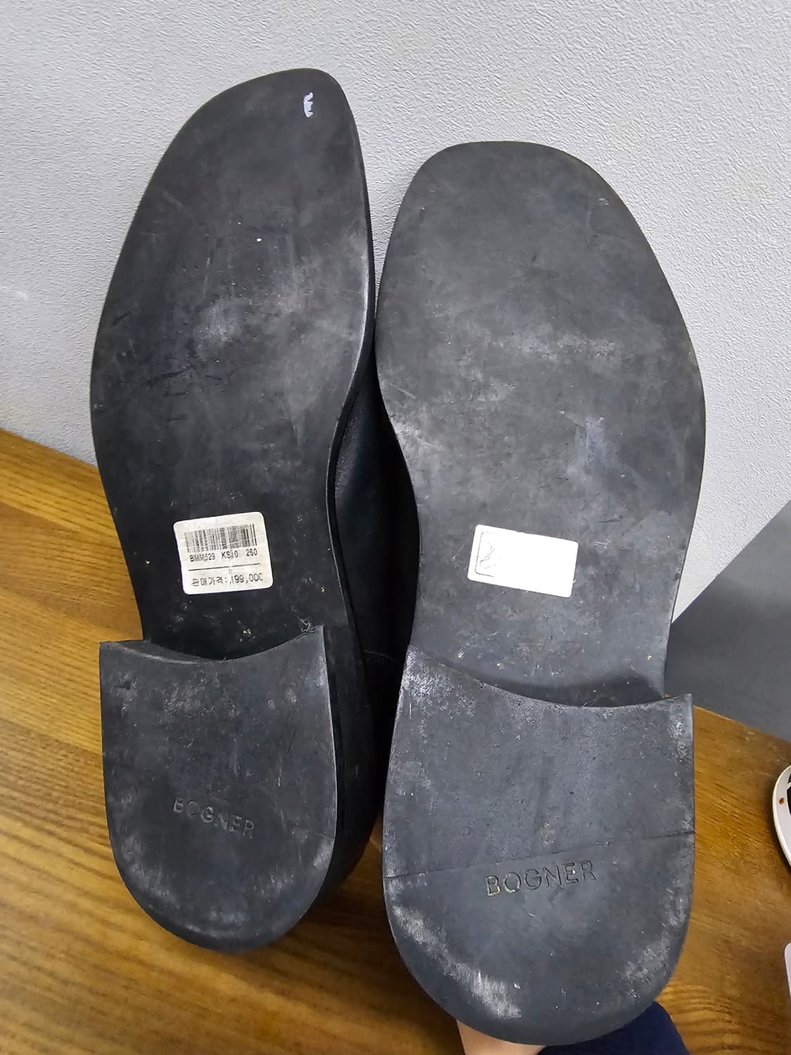 BOGNER  보그너 천연 가죽 로퍼 블랙 상품이미지8