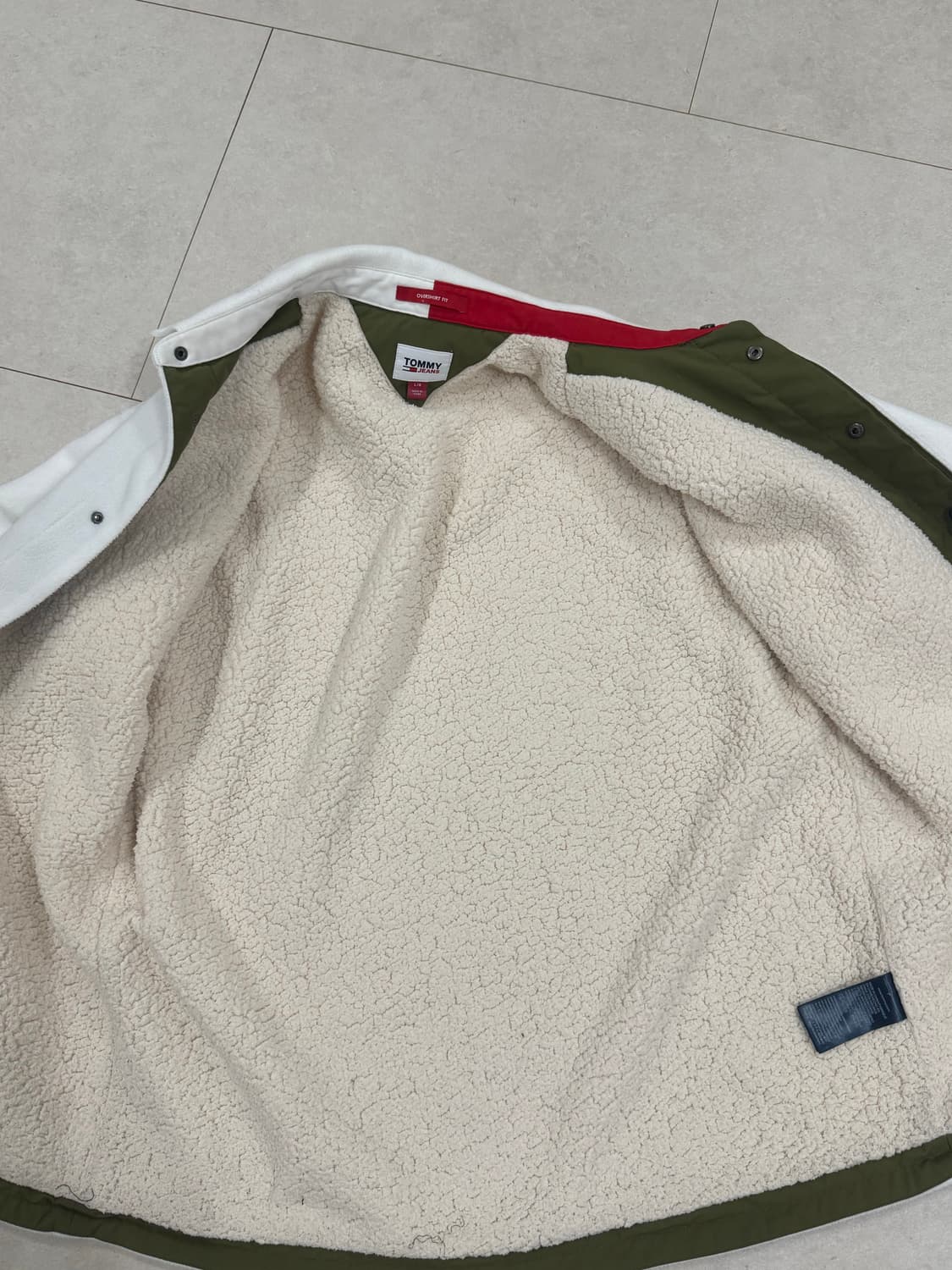 타미진스 오버 셔츠 자켓 라지 상품이미지3