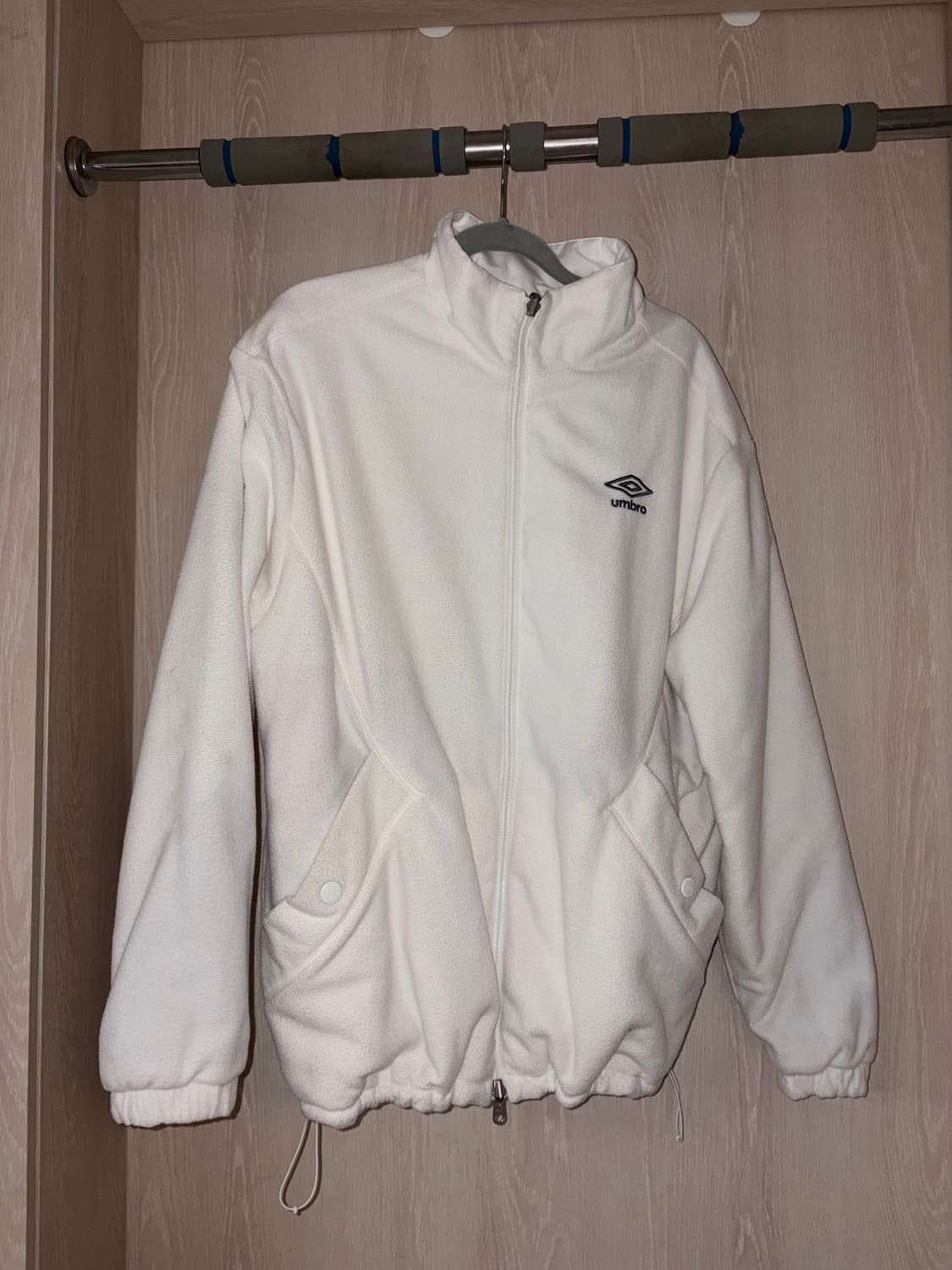 엄브로 컬러블록 리버시블 플리스 바람막이 자켓 S 상품이미지4