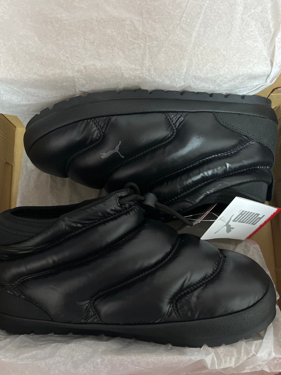 푸마 터프 테라 미드 글로스 블랙 260 상품이미지3