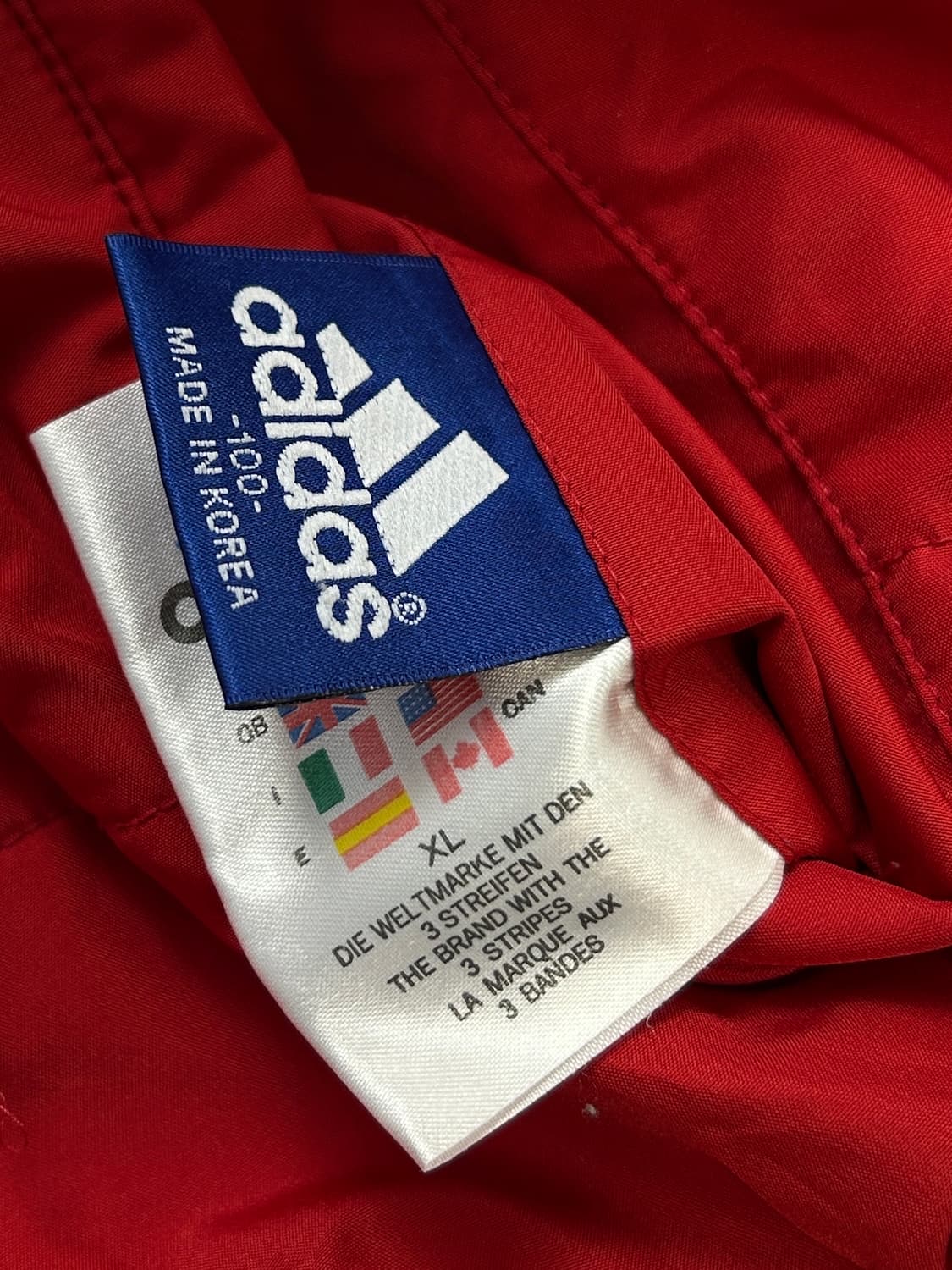 아디다스 리버시블 빅로고 후디 점퍼 XL  상품이미지7