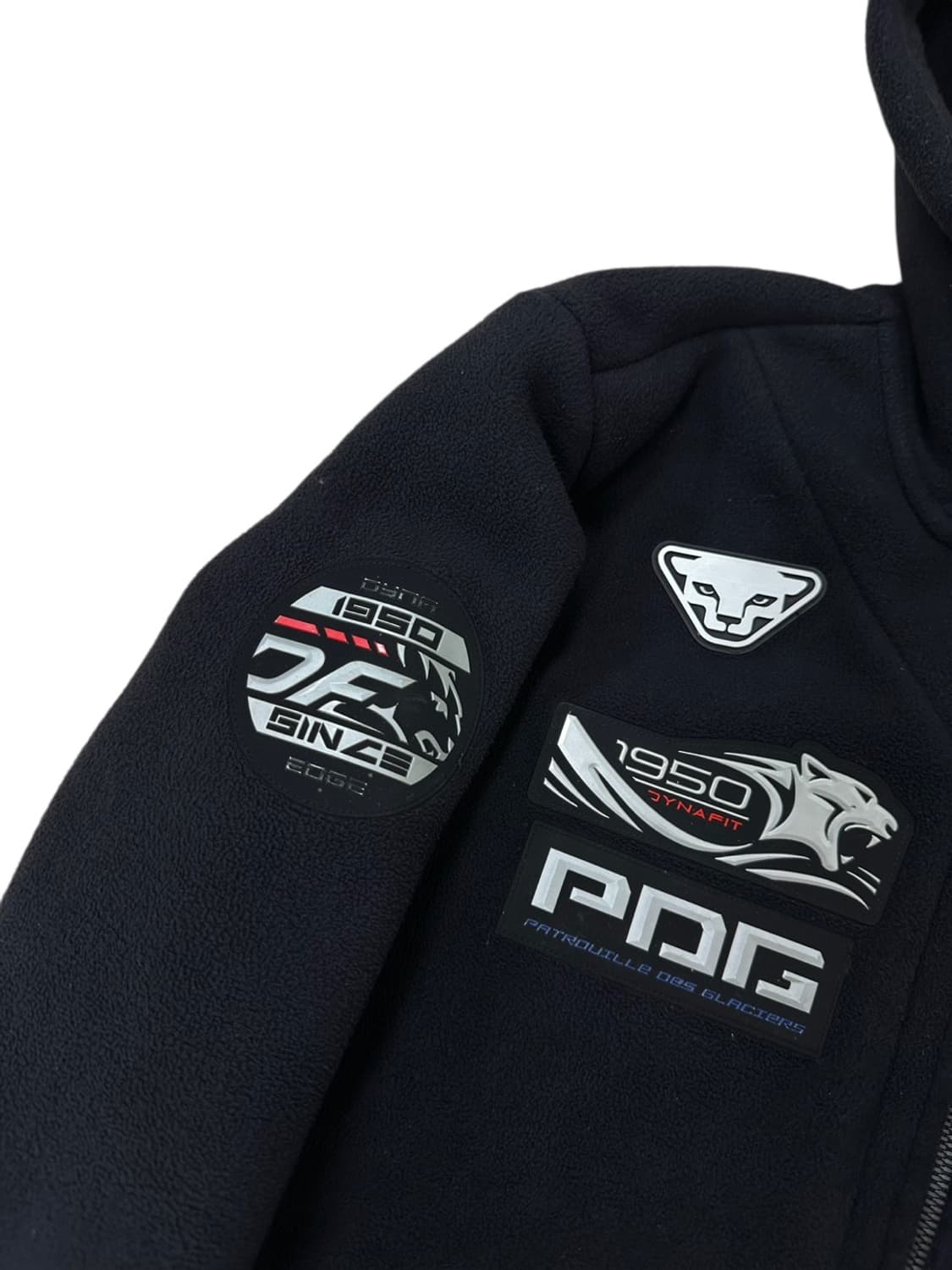 다이나핏 플리스 후리스 후드집업 블랙 (L) 상품이미지4