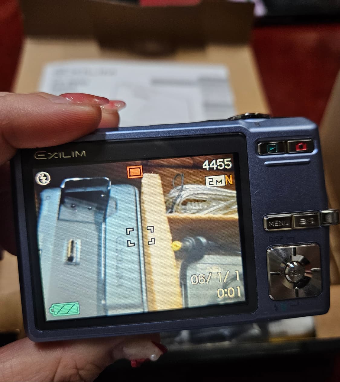 카시오 엑슬림 ex-z600 풀박스 상품이미지2