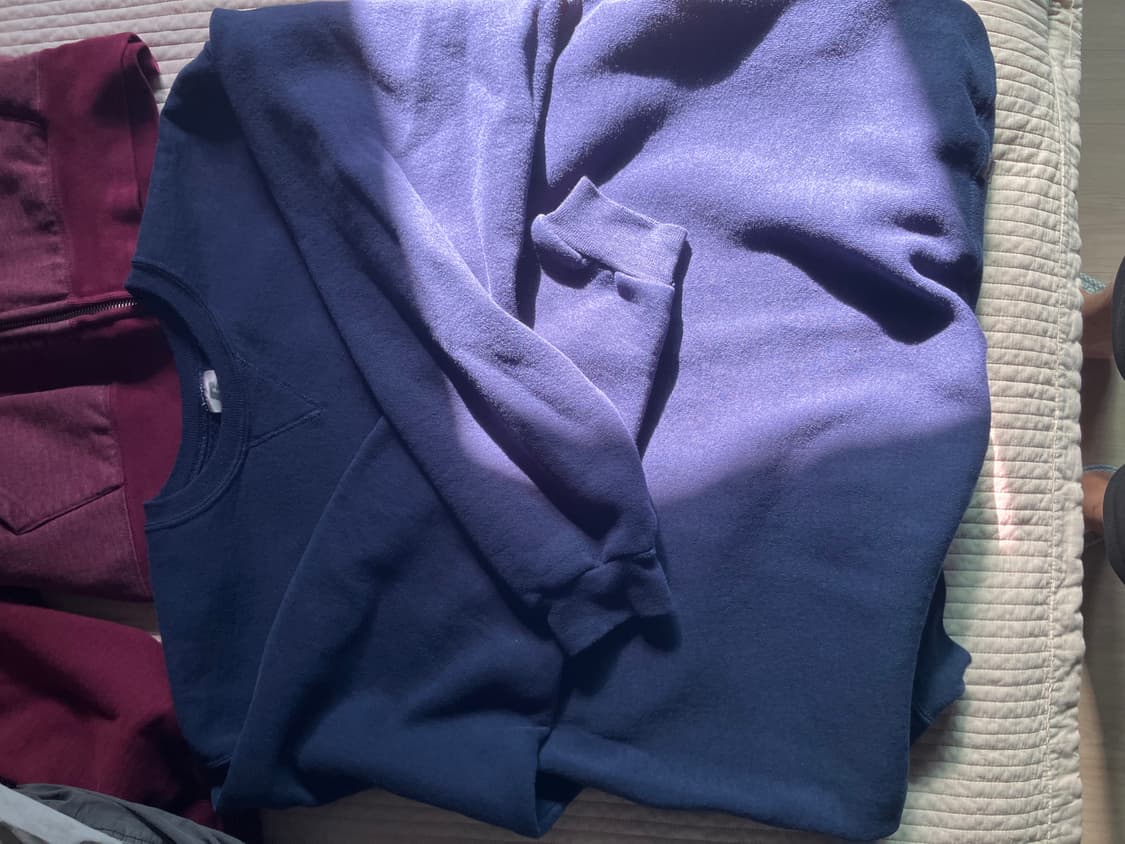 러셀 블랭크 스웻 네이비 상품이미지1