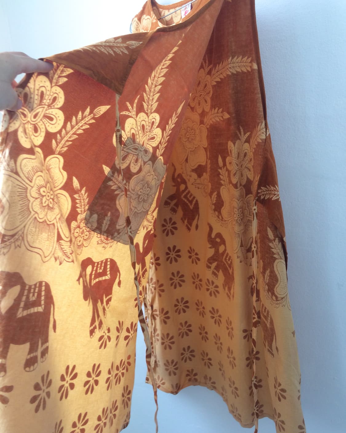 Ethnic pattern apron 상품이미지4