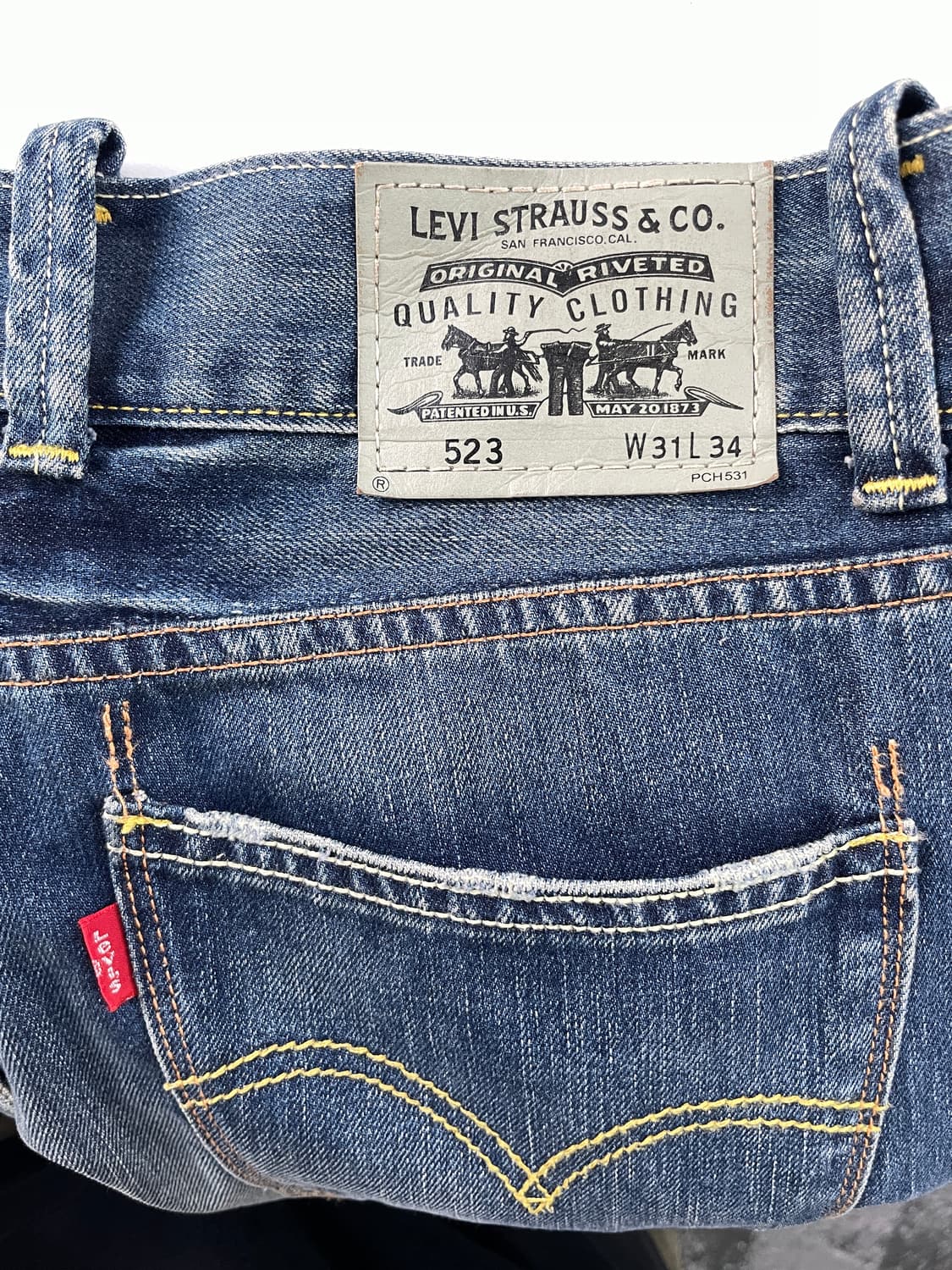 LEVI'S 523 데님 팬츠 상품이미지9