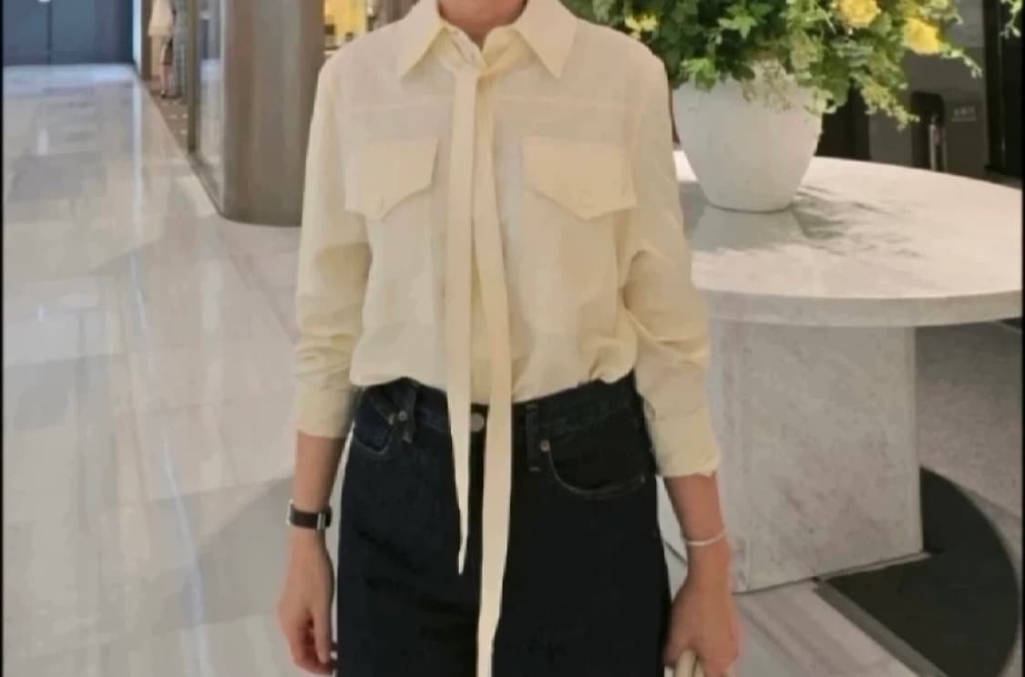 cos타이블라우스 상품이미지1