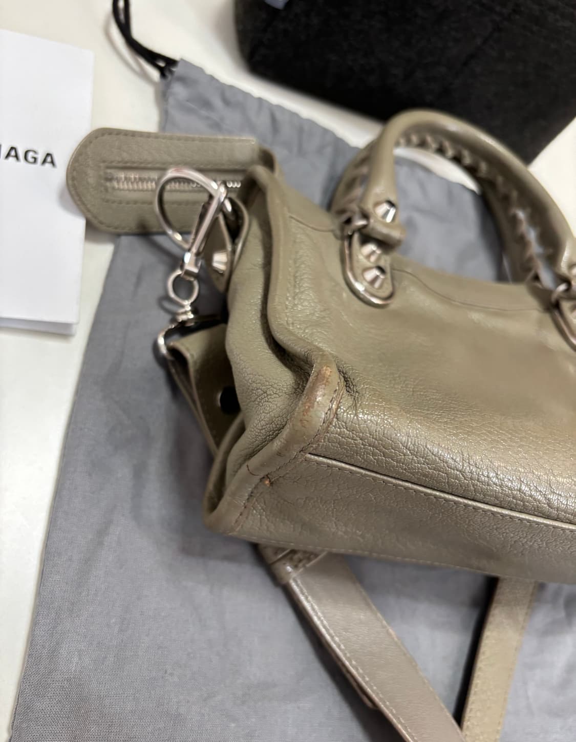 발렌시아가 엣지 시티 모터백 미니 상품이미지7