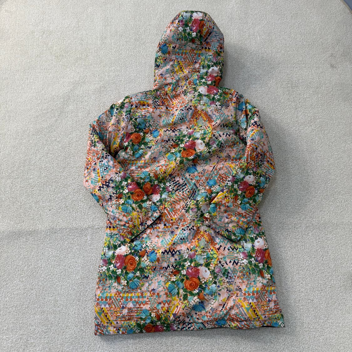 S 오일릴리 덕다운 리버시블 롱패딩 0203T 상품이미지2