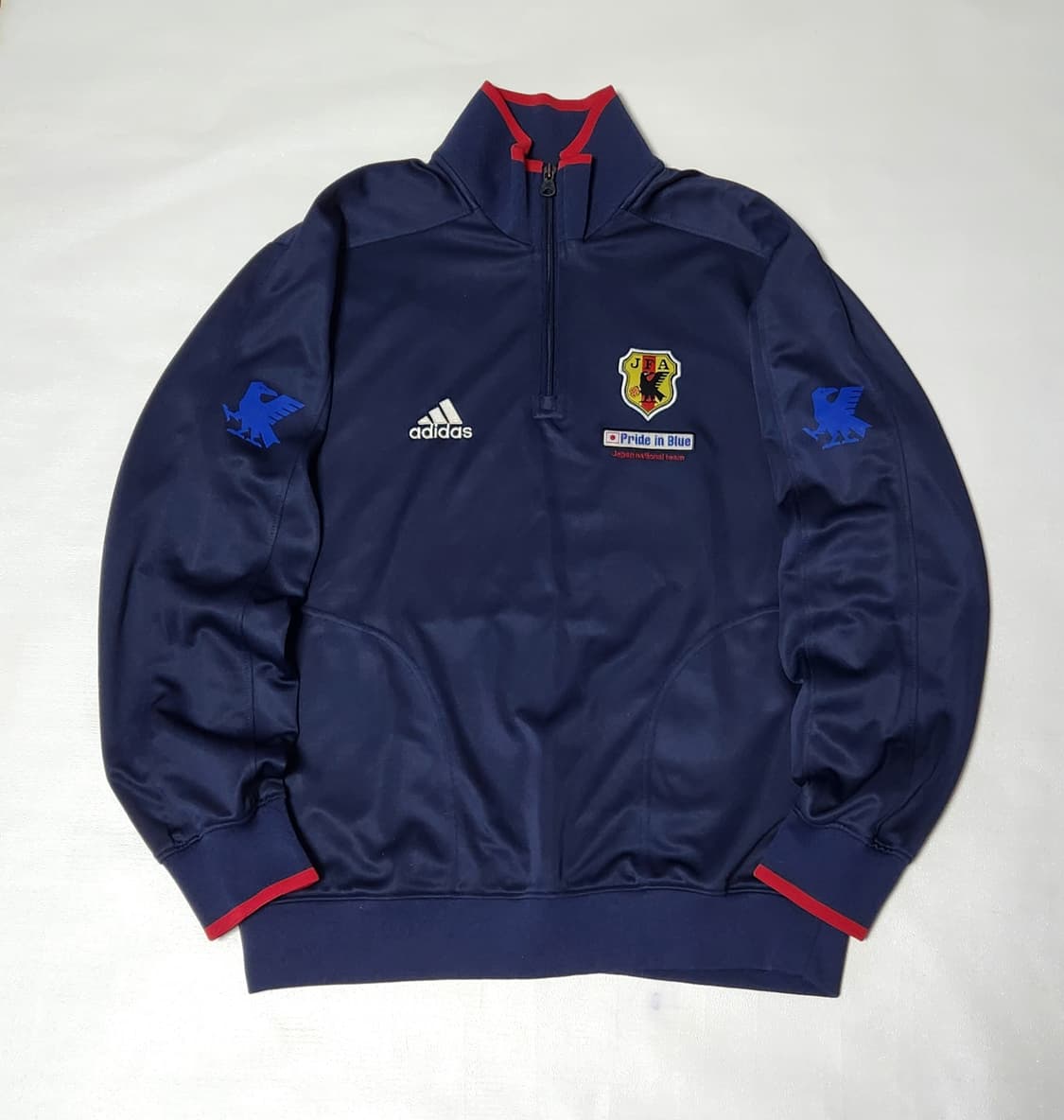 아디다스 제펜 JFA 국대 반집업 트레이닝 져지 맨투맨 아노락 상품이미지2