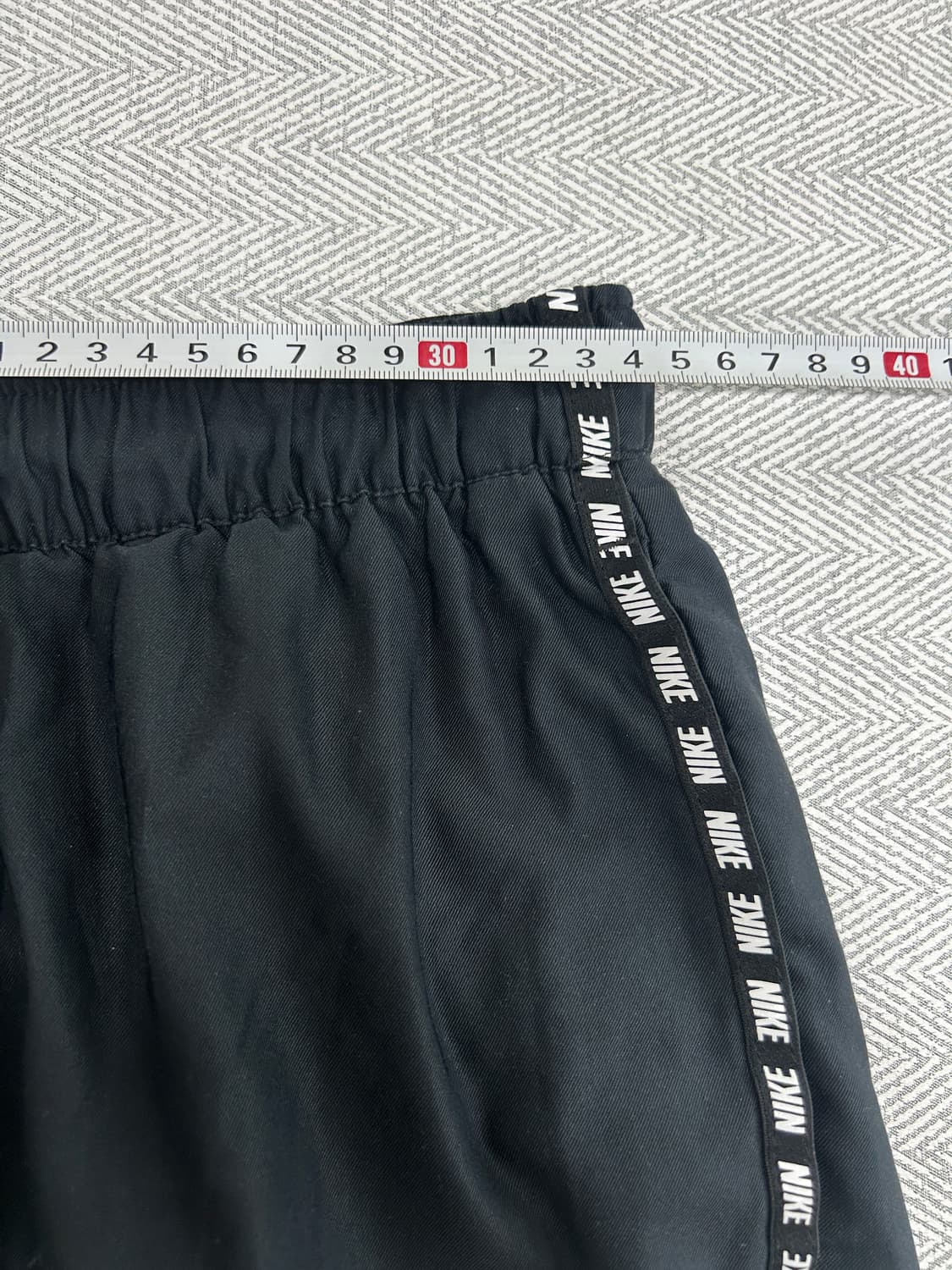 나이키 우븐팬츠 블랙 나일론 트레이닝 바지 여성 M 상품이미지7