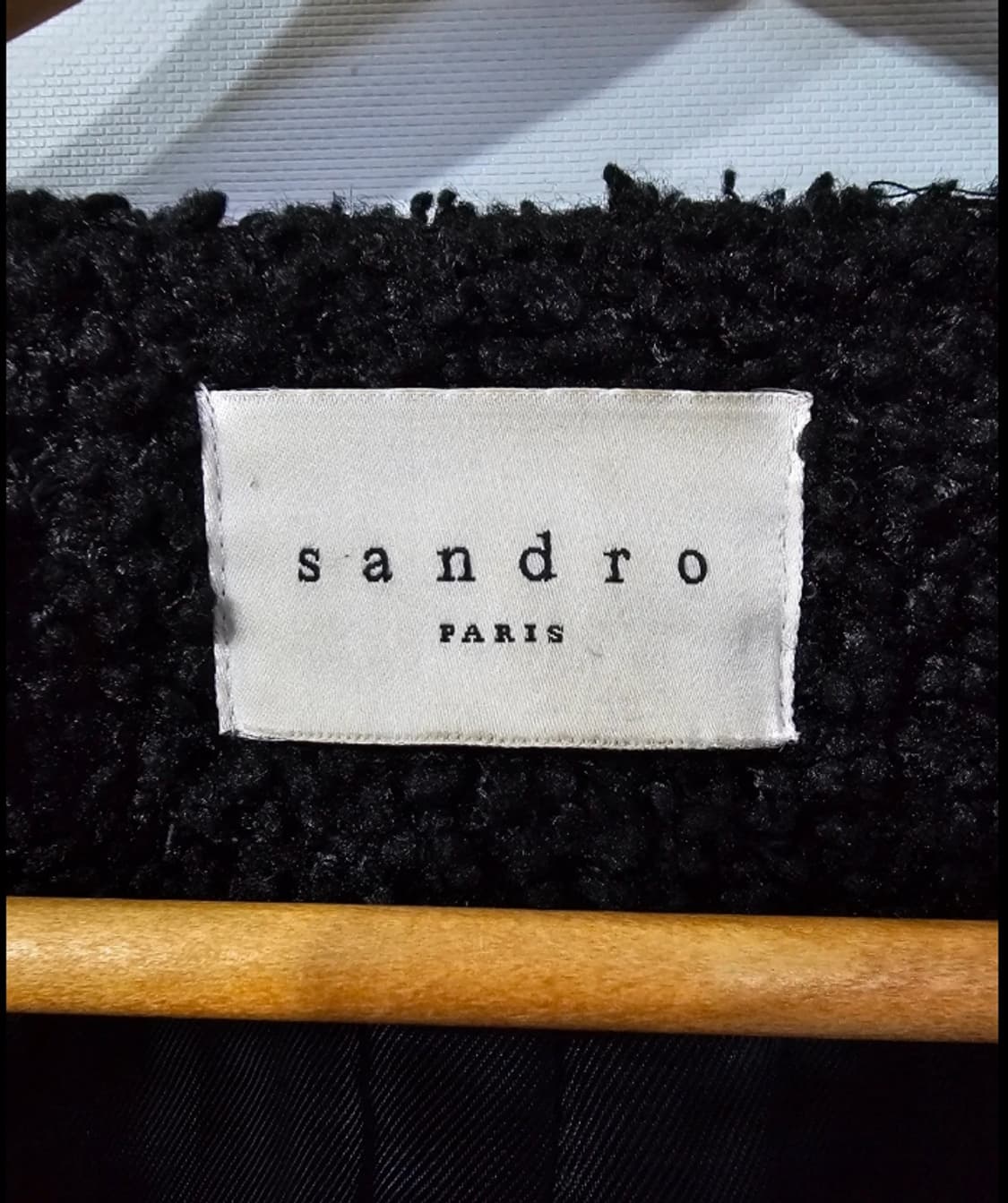 Sandro 산드로 파리 뽀글이 떡볶이 코트 ~44반 상품이미지6