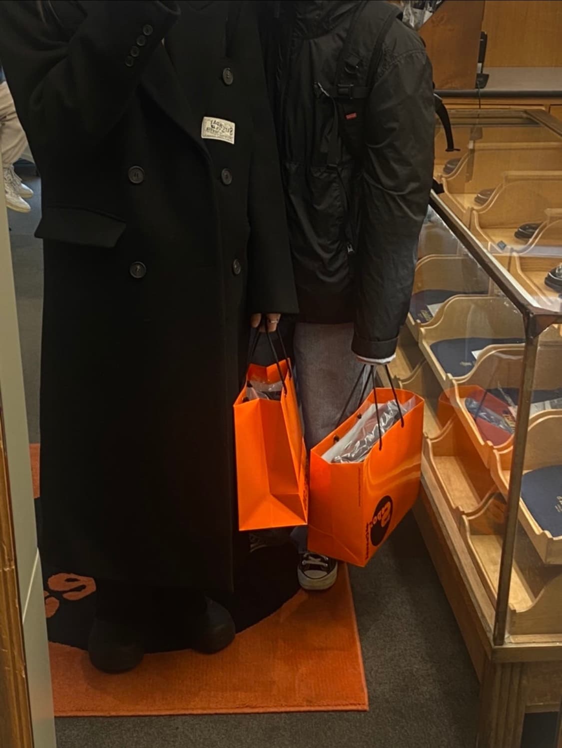 Stu 더블패치 코트 m 상품이미지1