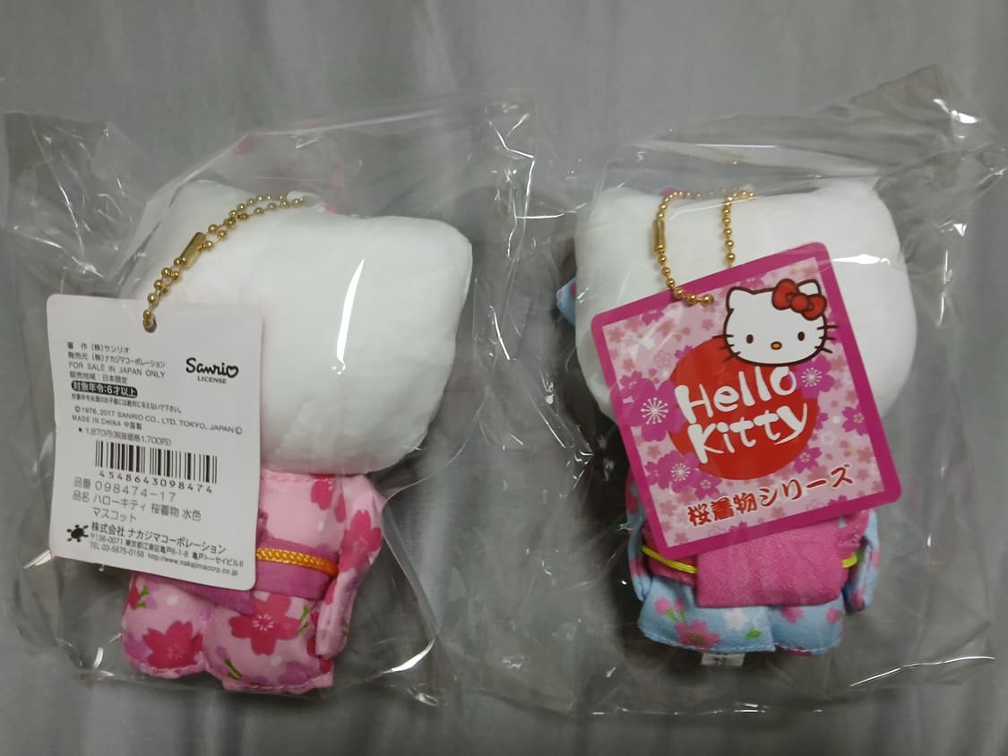 산리오 기모노 키티 인형 새상품 상품이미지2