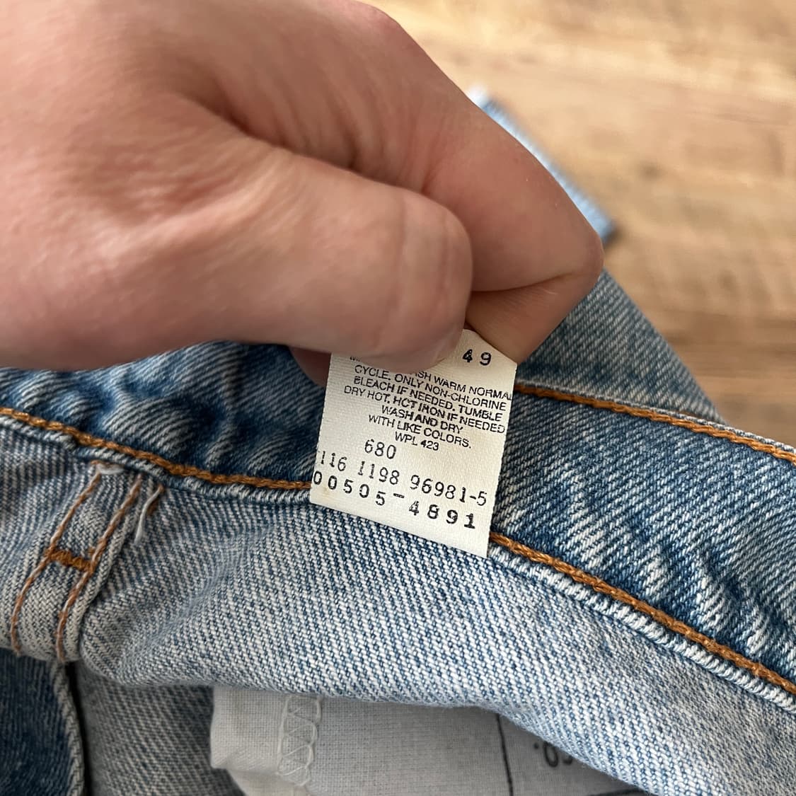 90s levis 리바이스505 [33] 상품이미지7