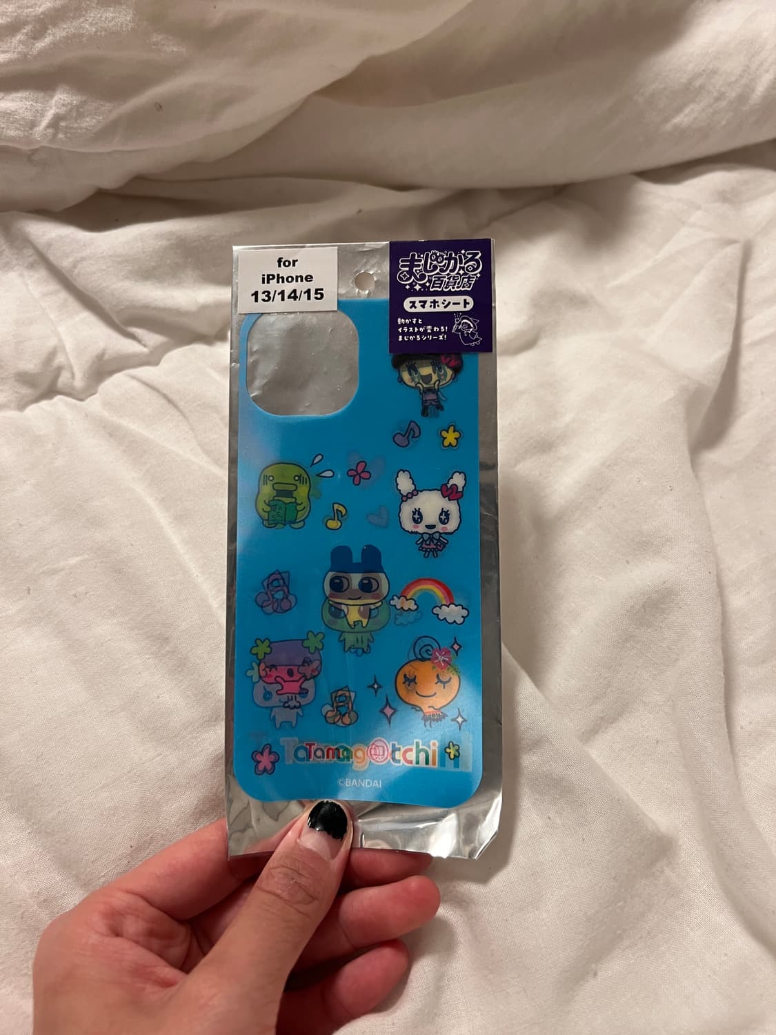 아이폰 13 / 14 / 15 다마고치 렌티큘러 커버 스티커 상품이미지5