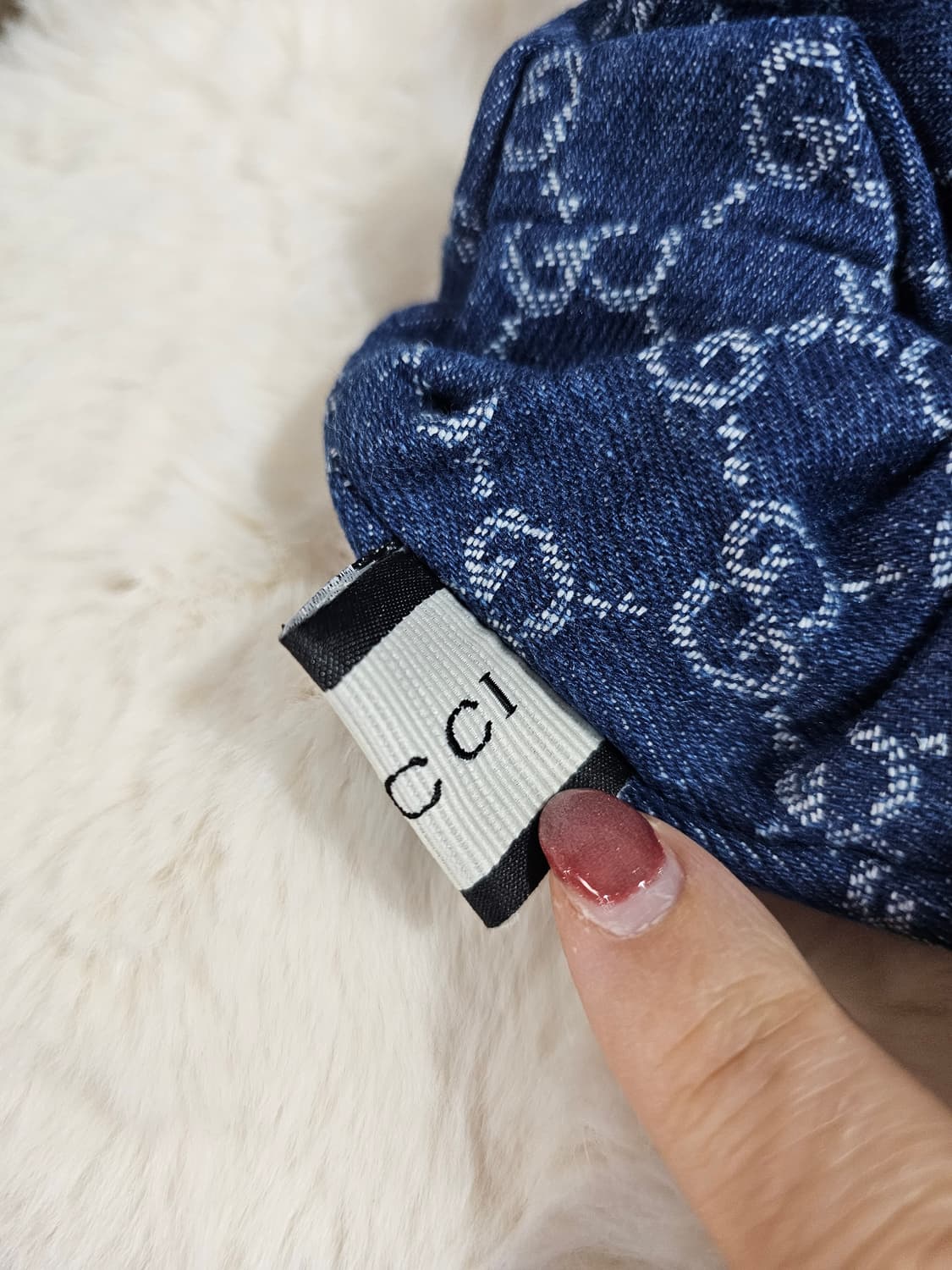 빈티지 구찌 고급 청 곱창 상품이미지3