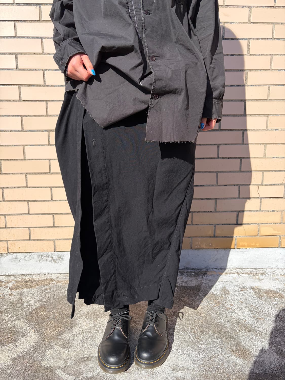 율리우스 랩 스커트 팬츠 상품이미지1