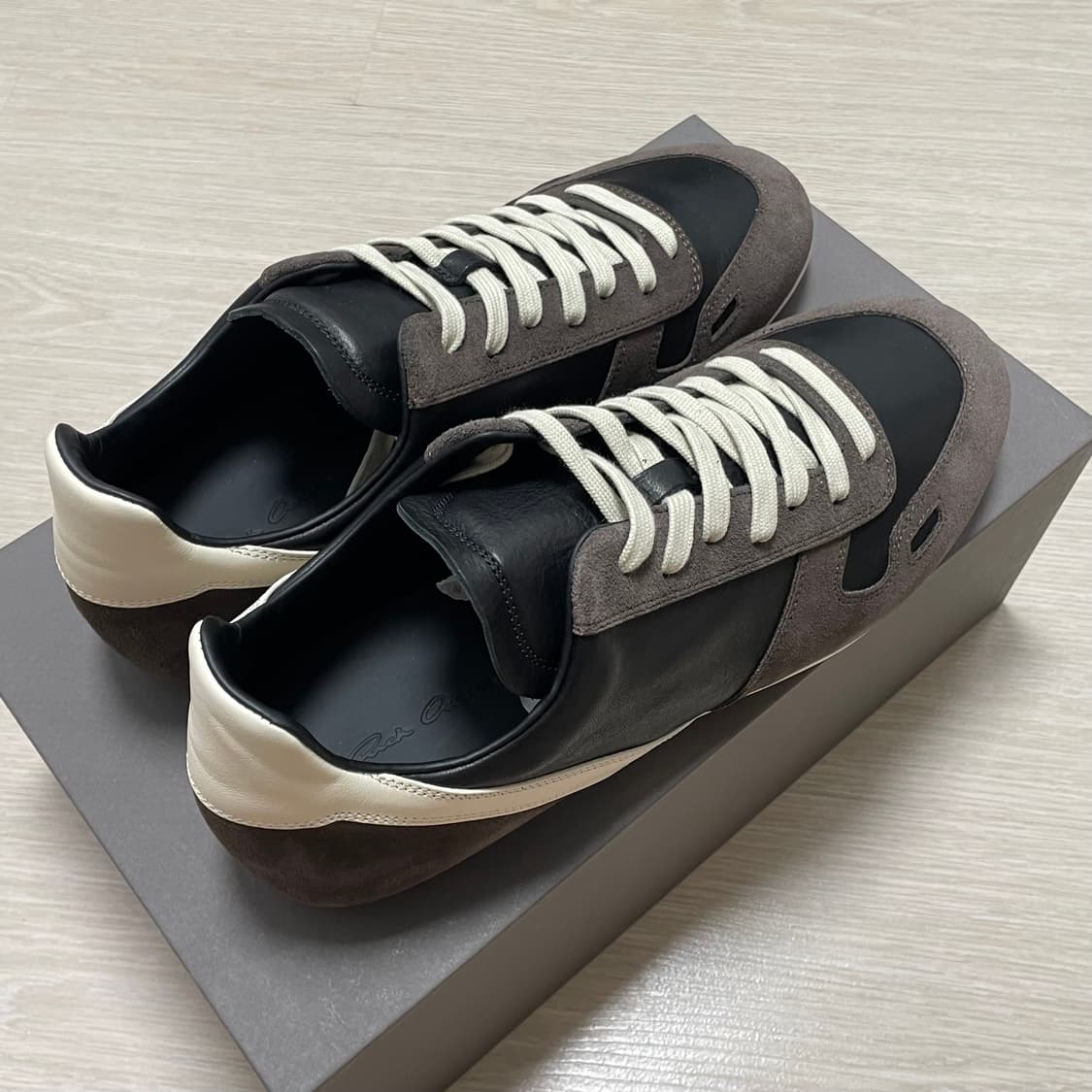 릭오웬스/ 미니멀 레더 스니커즈/ 43 상품이미지7