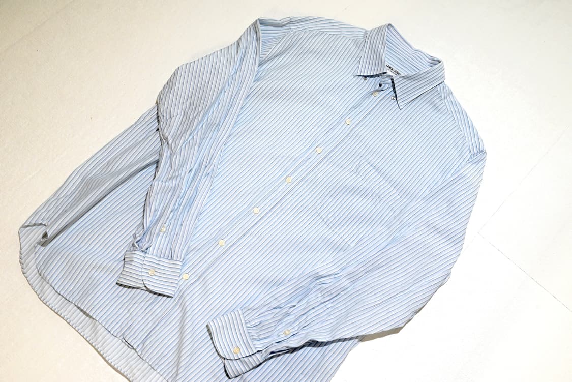 Giorgio Armani stripe snap collar shirts 상품이미지1