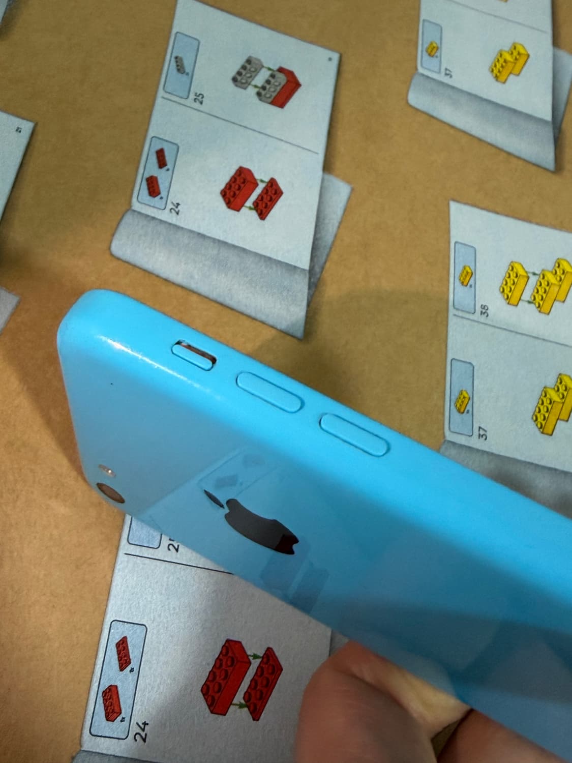 아이폰 5c 블루 16기가 #9003 + 보호필름&투명케이스 상품이미지5