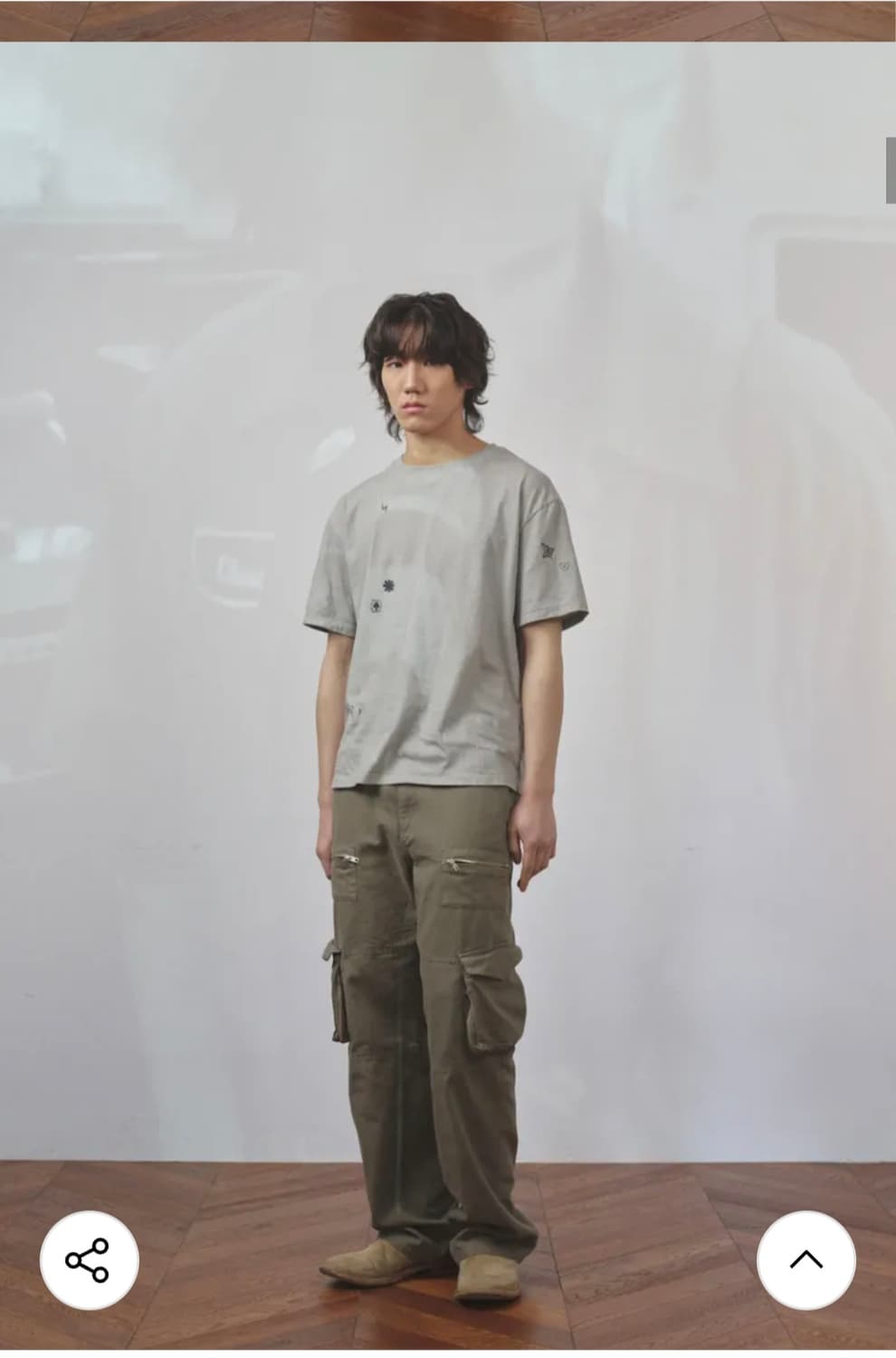 서피스 에디션 TATTOO T-SHIRTS GRAY 상품이미지8