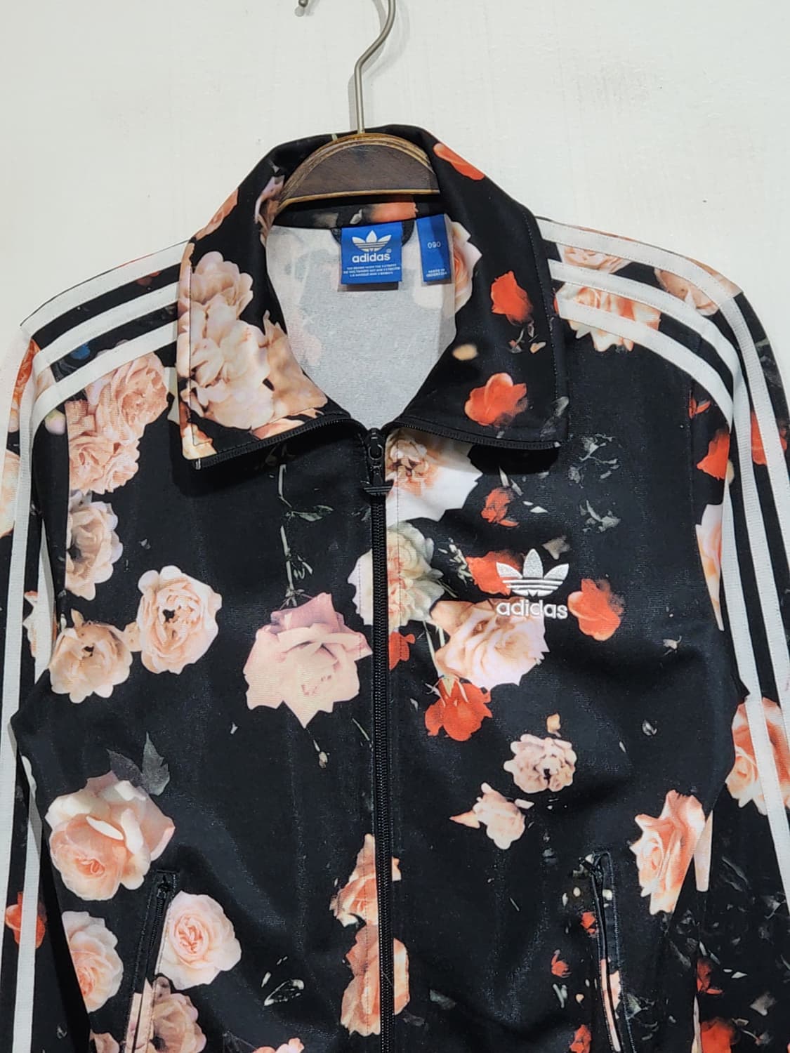 (90) 아디다스 파이어버드 져지 플라워 츄리닝 트랙자켓  상품이미지2