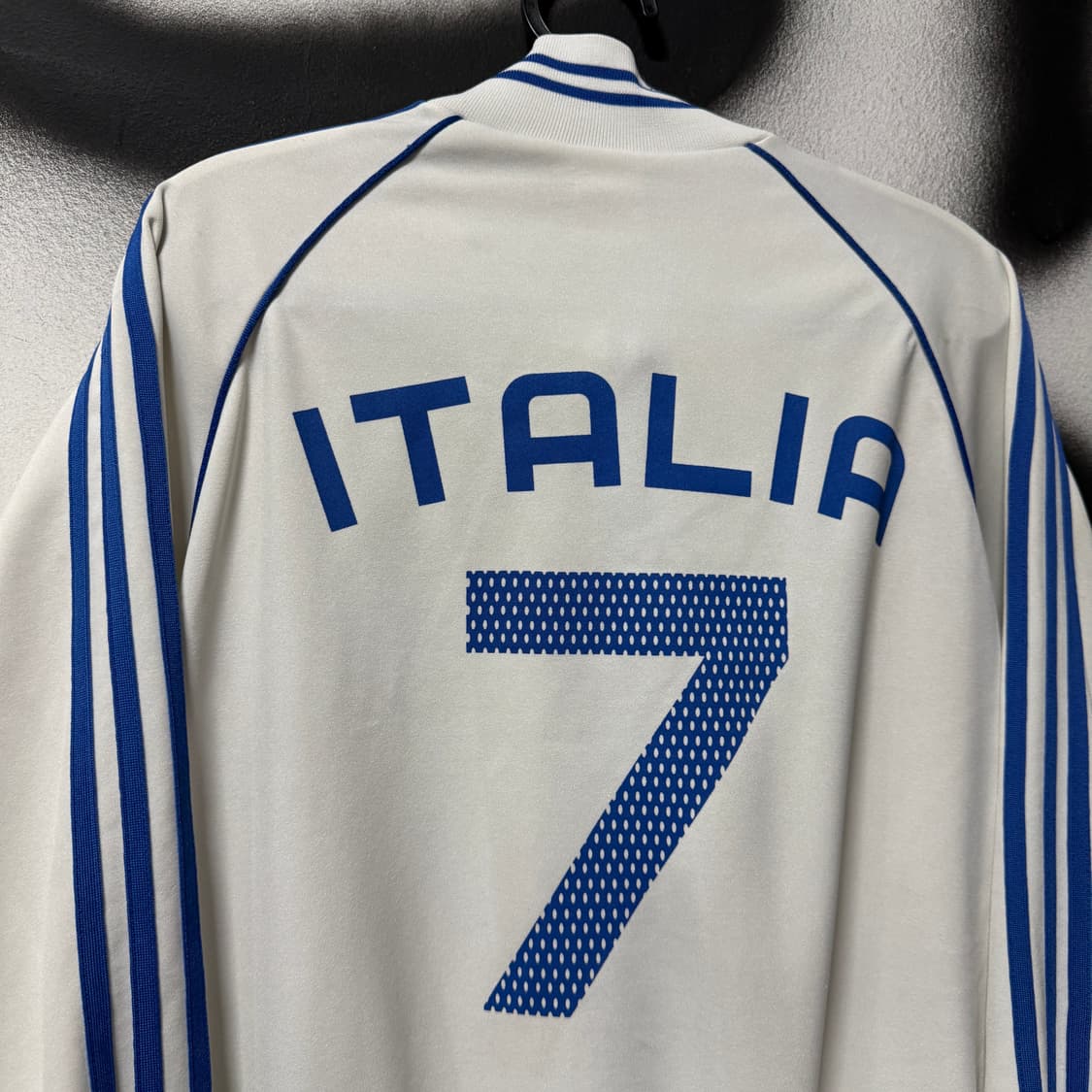 아디다스 이탈리아 델 피에로 국대 흰파 집업 져지 상품이미지5