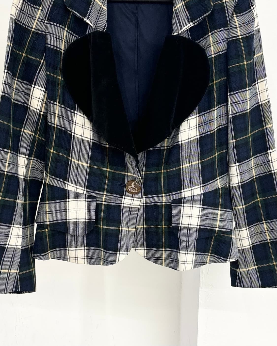 비비안 웨스트우드 레드라벨 체크 자켓 상품이미지5