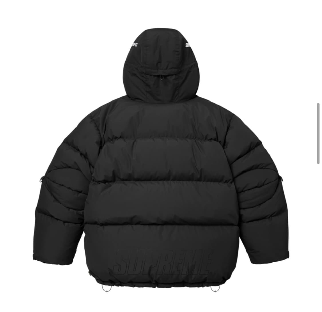 M) 슈프림 고어텍스 900 필 다운 파카 블랙 푸퍼 퍼퍼 패딩 상품이미지3