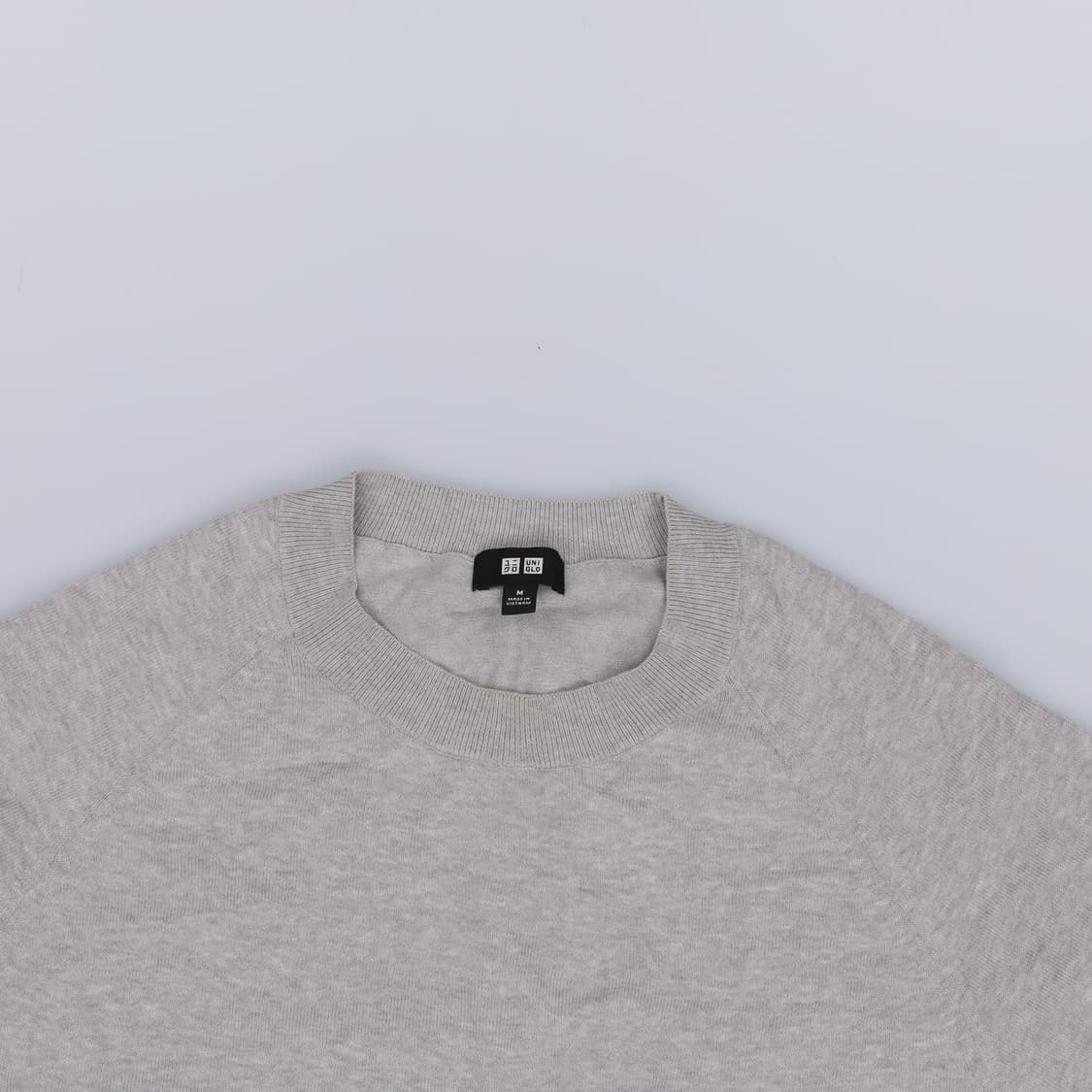 M 유니클로 반팔니트 0219H1 상품이미지3