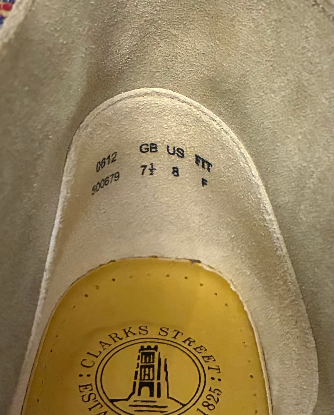 (260/us8)클락스 스웨이드 샌드 베이지 데저트부츠 처카부츠 상품이미지8