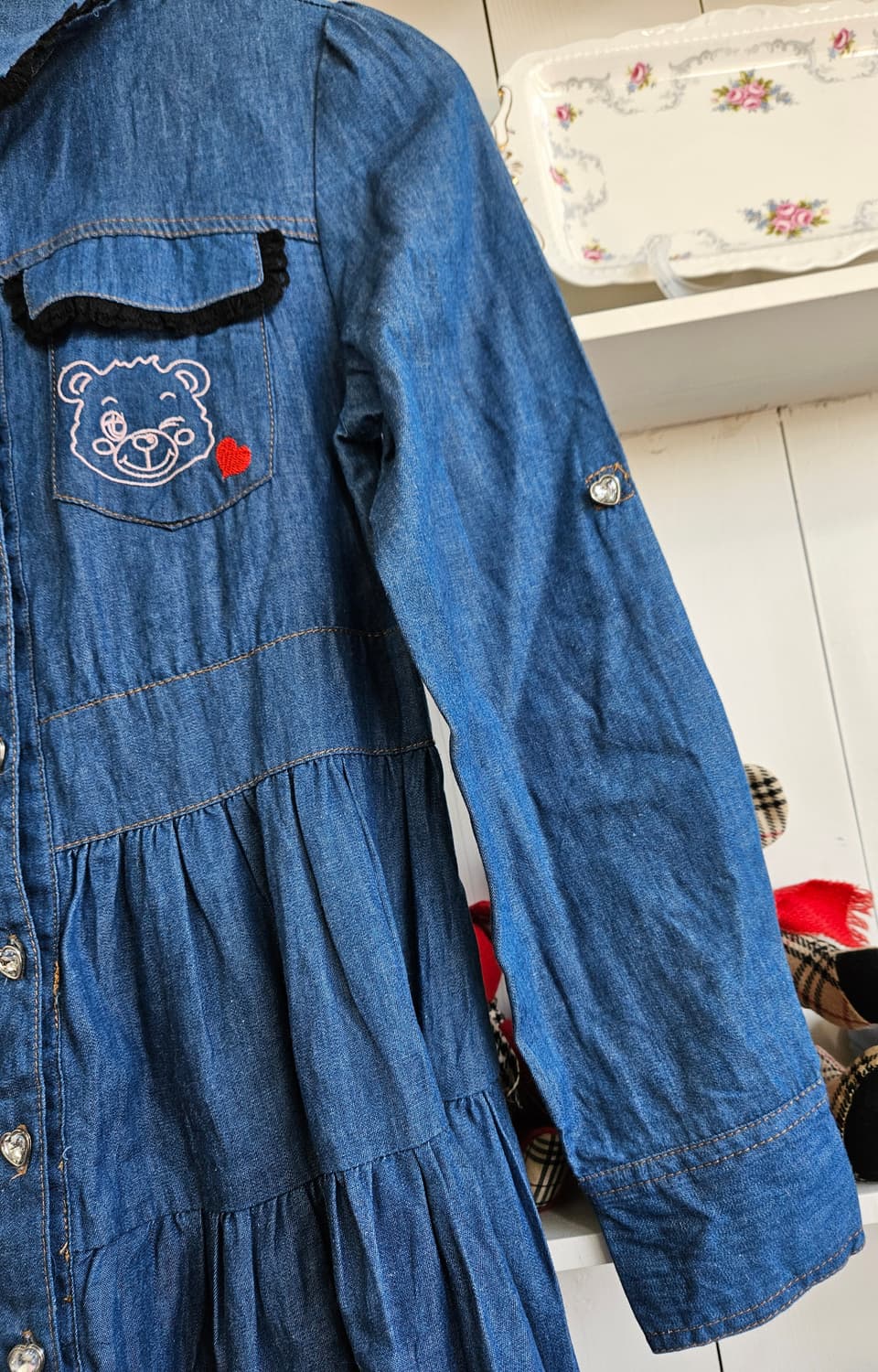 Tralala 트랄라라 데님 원피스 상품이미지4