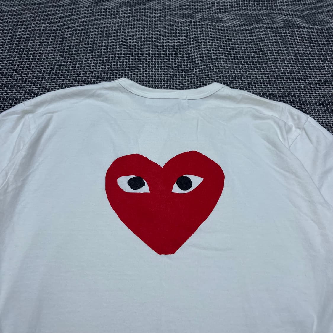 꼼데가르송 더블하트 반팔티 상품이미지4