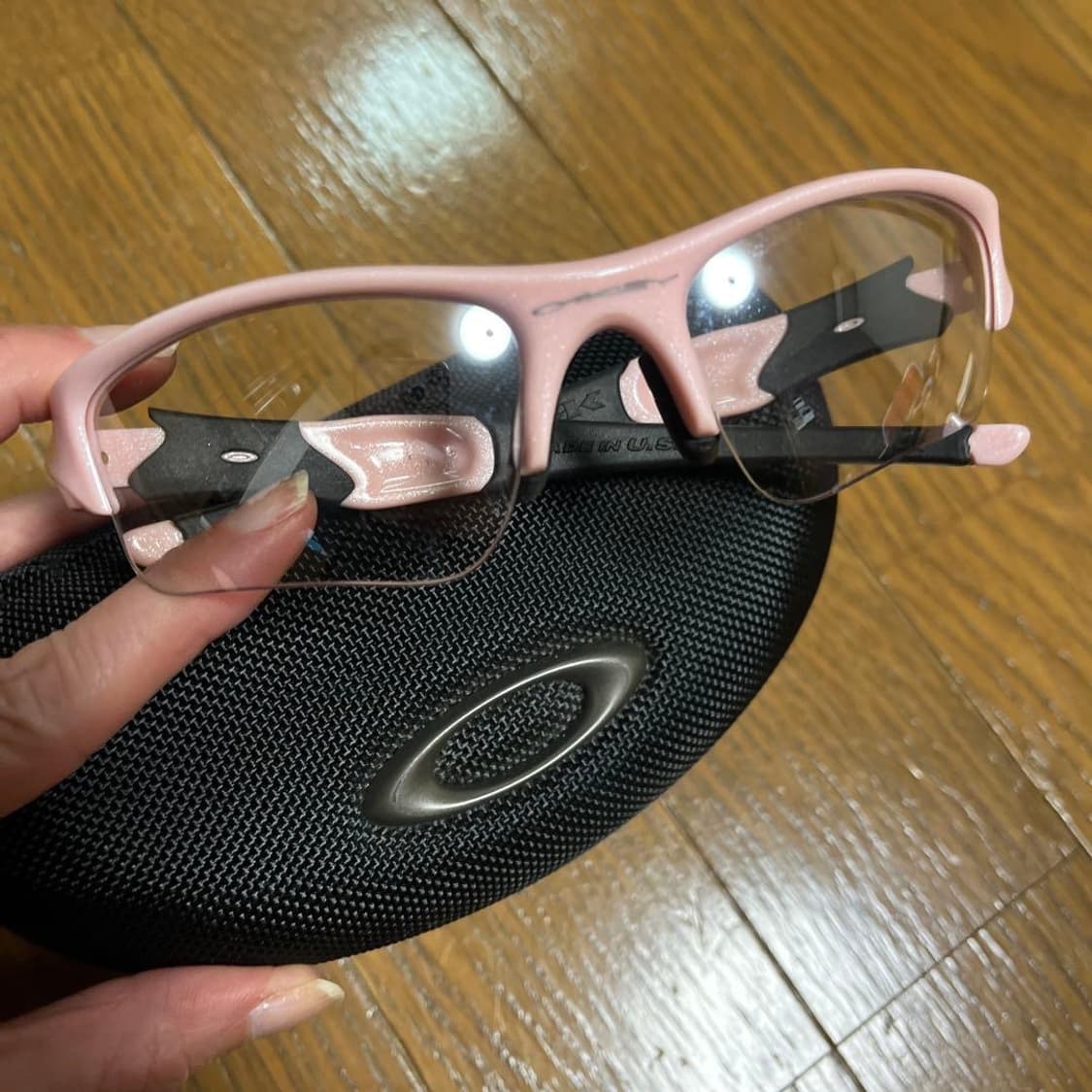 (핑크블랙) 오클리 OAKLEY 플랙자켓 1.0 FLAK JACKET 상품이미지1