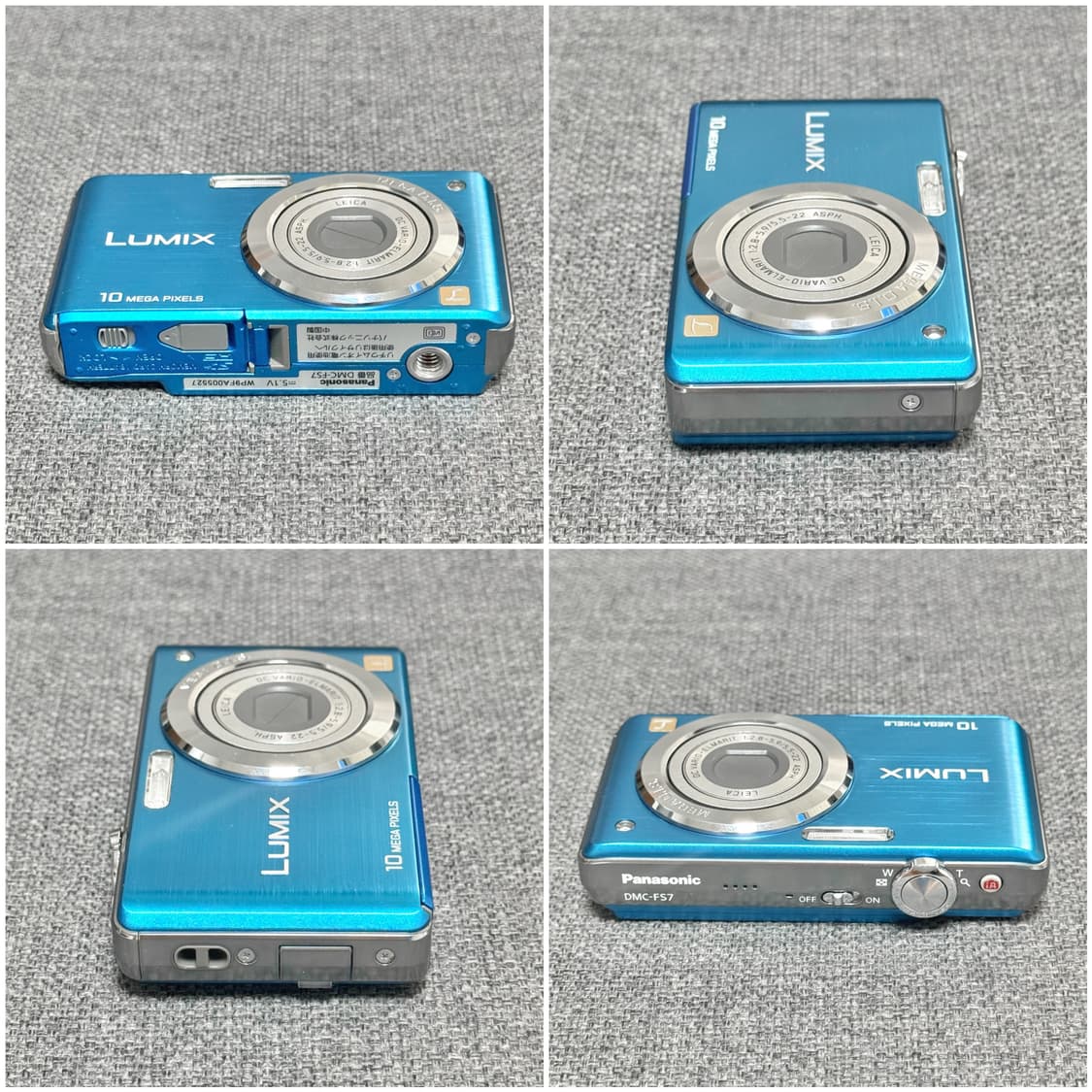 파나소닉 루믹스 DMC-FS7 스카이블루 풀박스 빈티지디카 상품이미지3