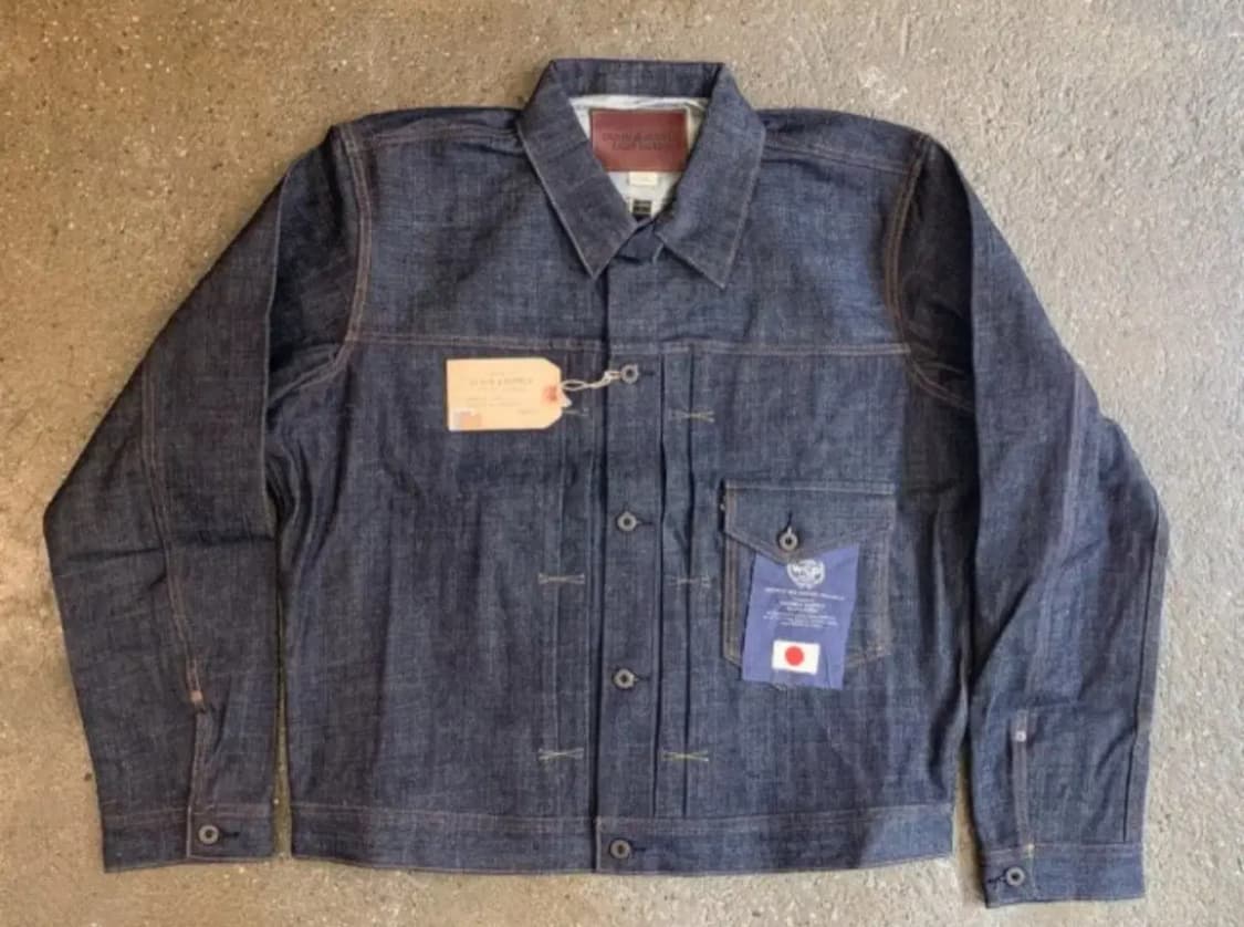 폴로 데님앤서플라이 WSP 셀비지 데님 자켓 Type 1 더블알엘 상품이미지5