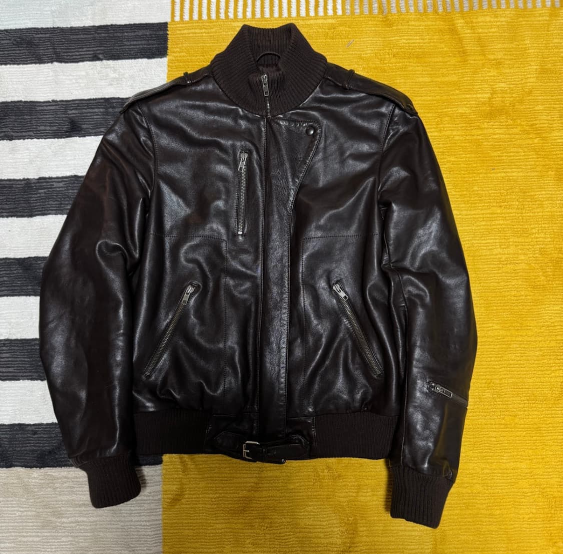 Martin Margiela 07AW Leather Bomber 상품이미지4