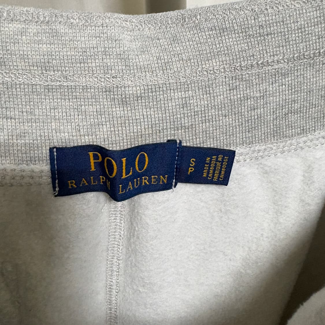 폴로 랄프로렌 포니 로고 기모 스웻팬츠 / 그레이, S 상품이미지8